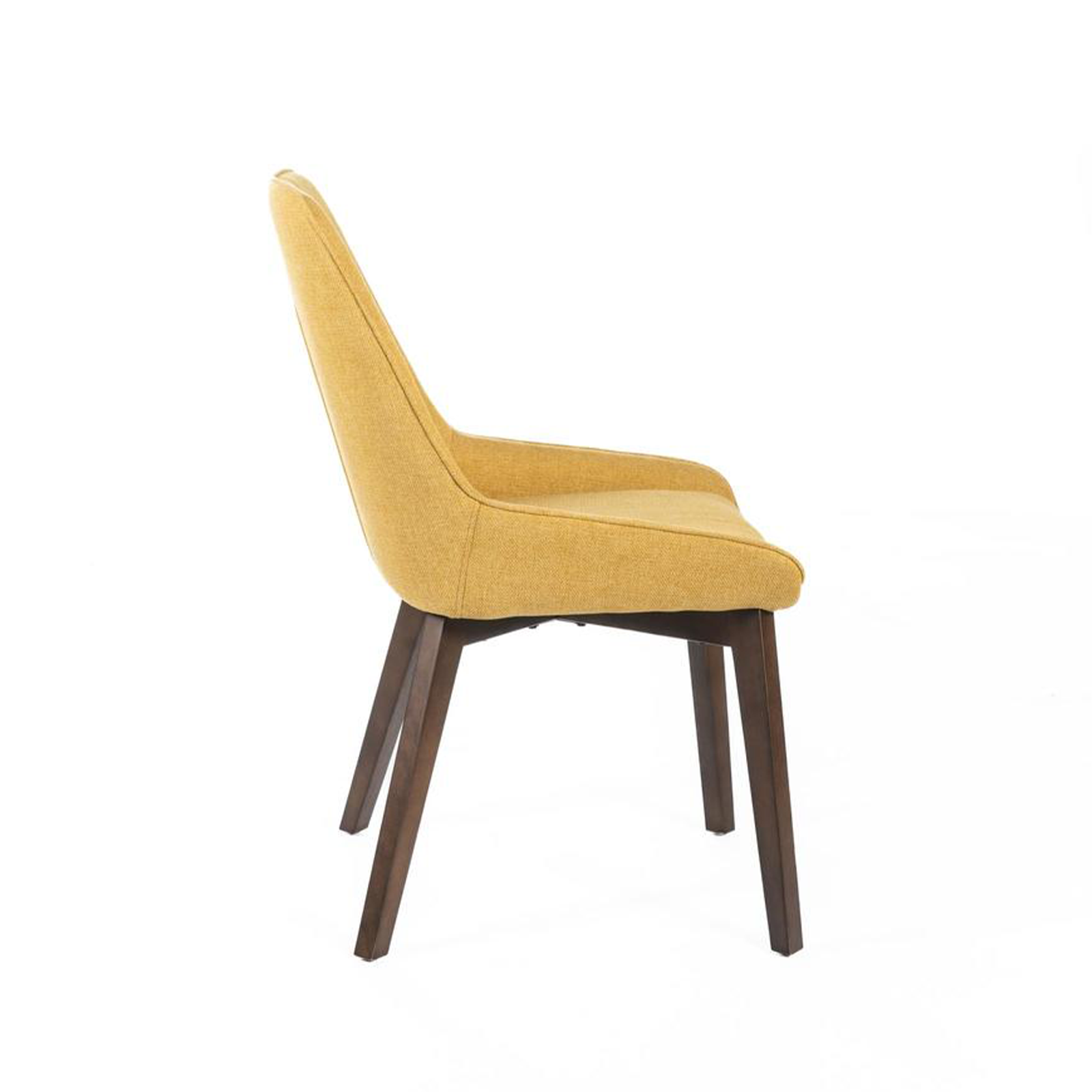 Set of modern "Orchidea" upholstered living room chairs in fabric, 49.5x62 cm, 87h