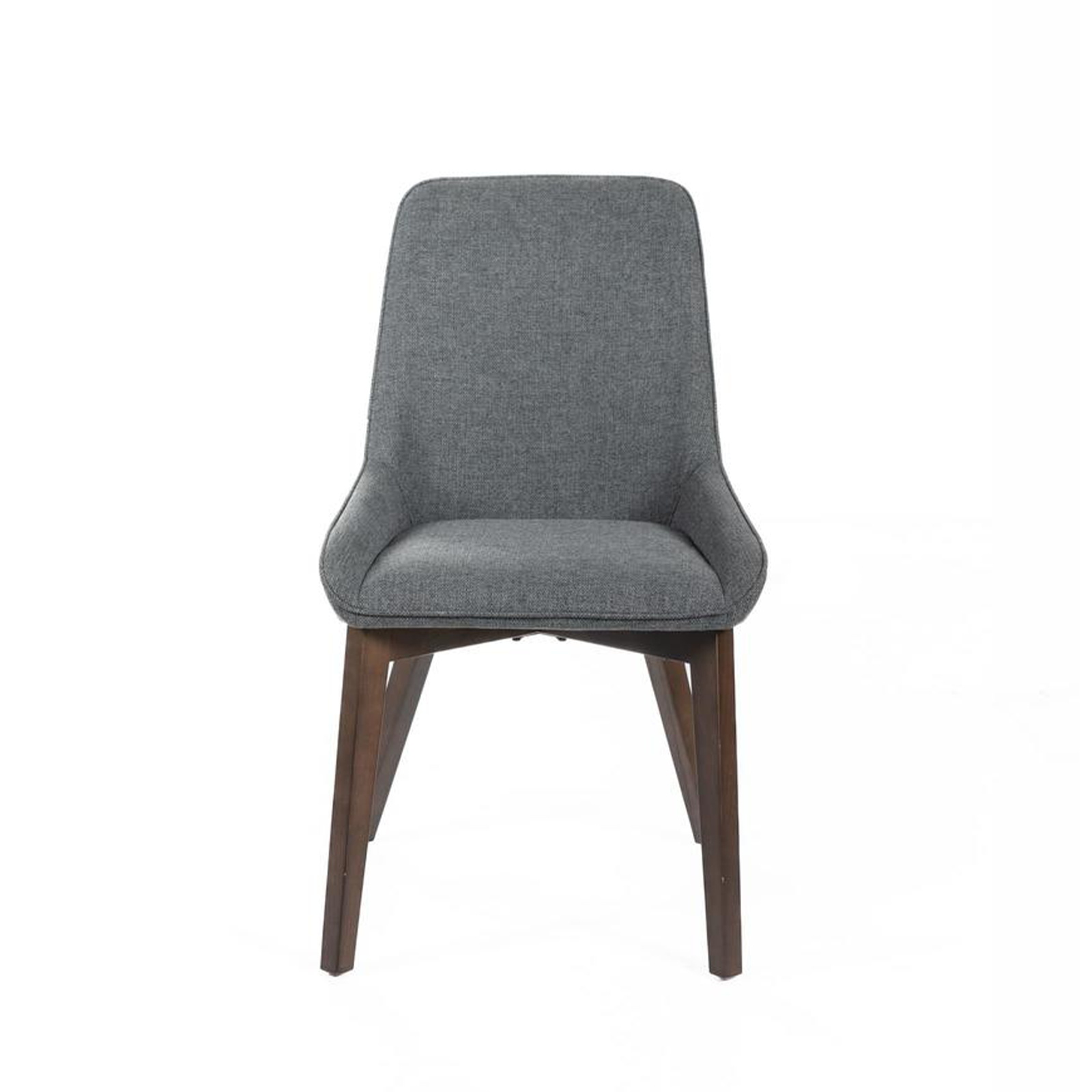 Set of modern "Orchidea" upholstered living room chairs in fabric, 49.5x62 cm, 87h