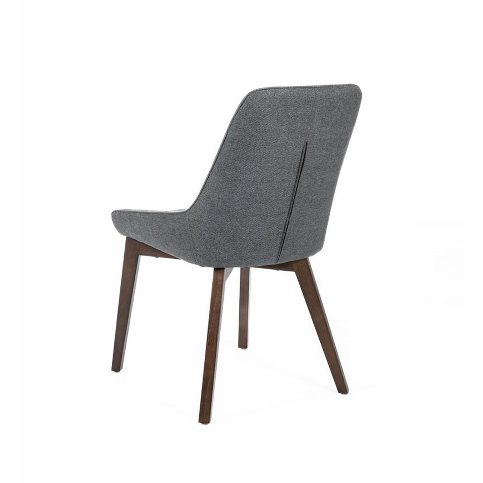 Set of modern "Orchidea" upholstered living room chairs in fabric, 49.5x62 cm, 87h