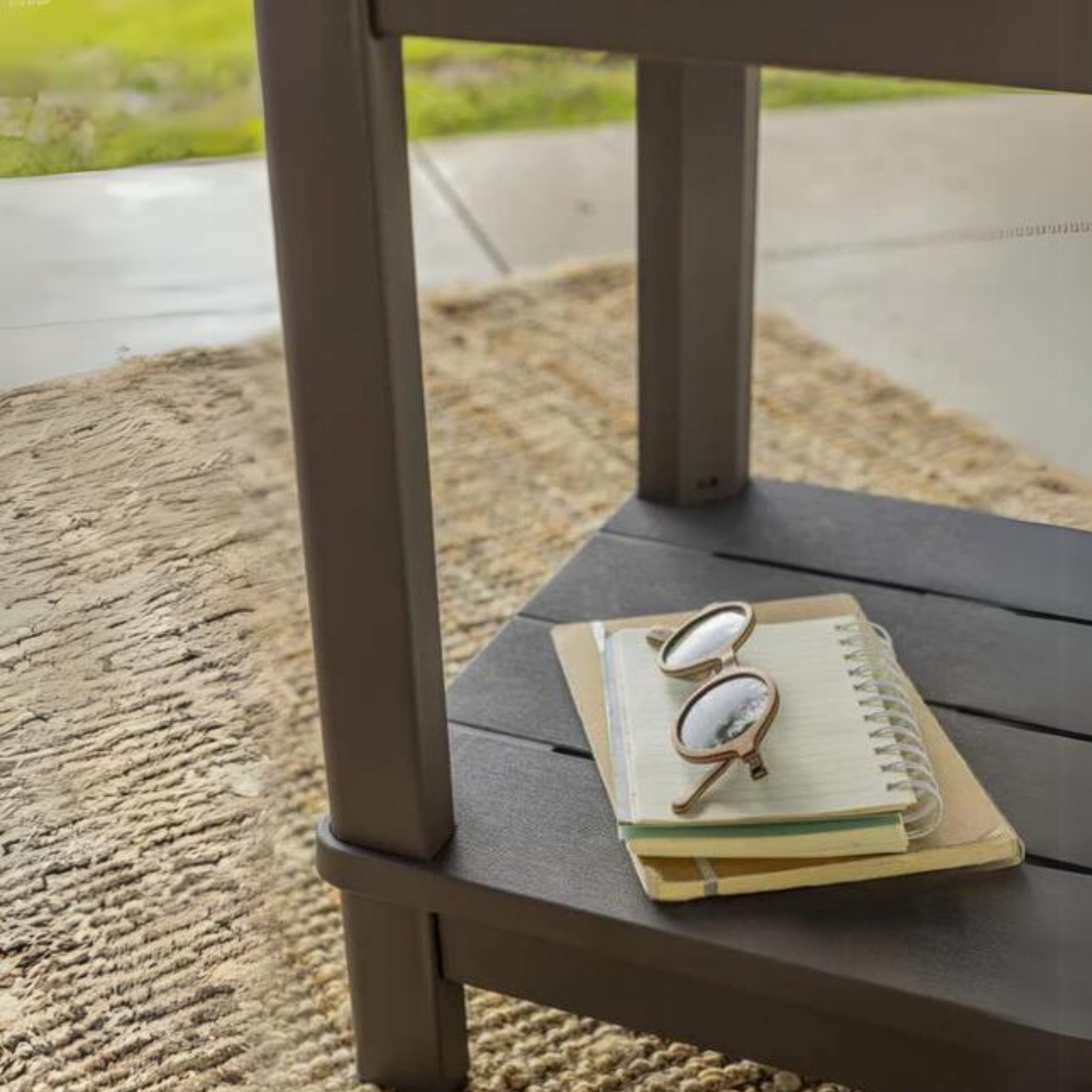 Tavolino da giardino "Deluxe" in resina cm 40,5x40,5 52h