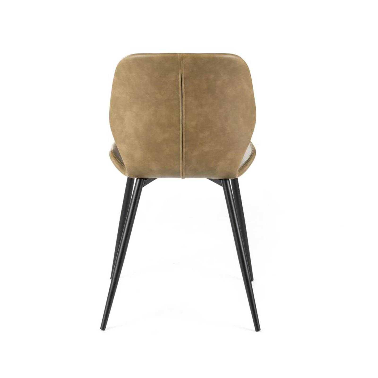 Set of elegant chairs in faux leather "Liam" soft touch vintage cm 45x55 83h