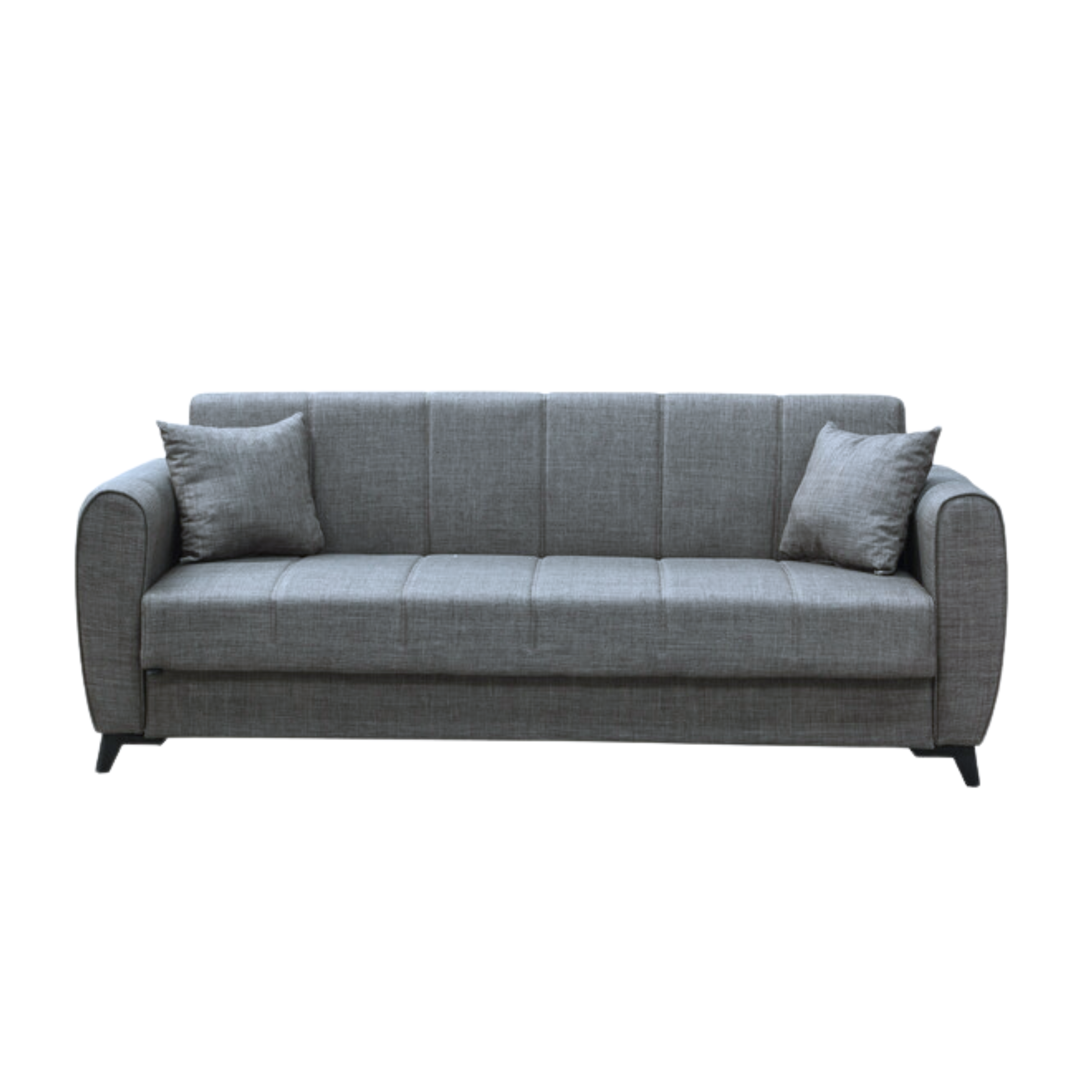 "Delia" sofa bed for living room in modern fabric 210x78 cm 78h