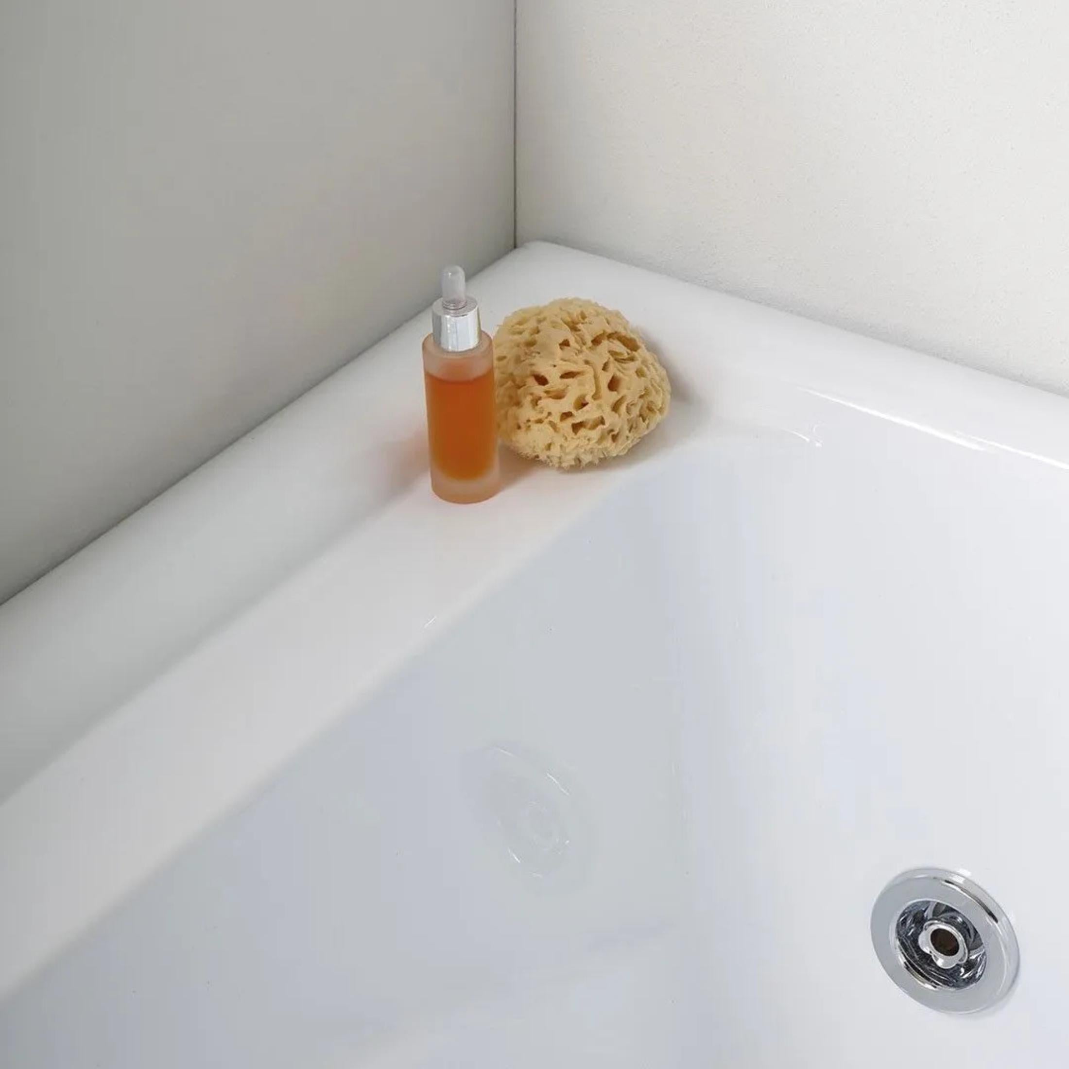 "Doris" built-in hydromassage bathtub on 3 walls, 170x78 cm, 65 cm high