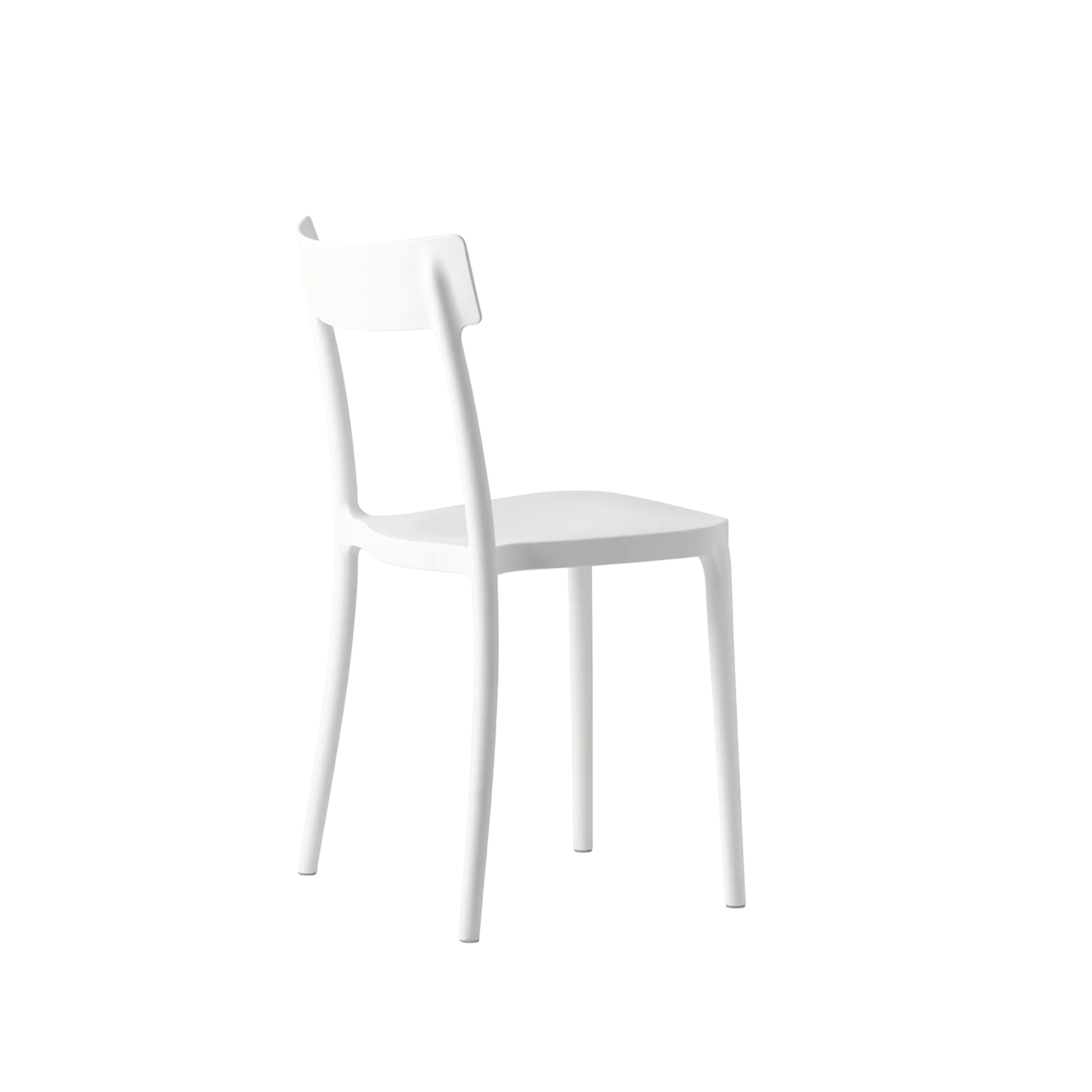 Set of modern stackable polypropylene chairs "Argo" for living room cm 48x47 82h