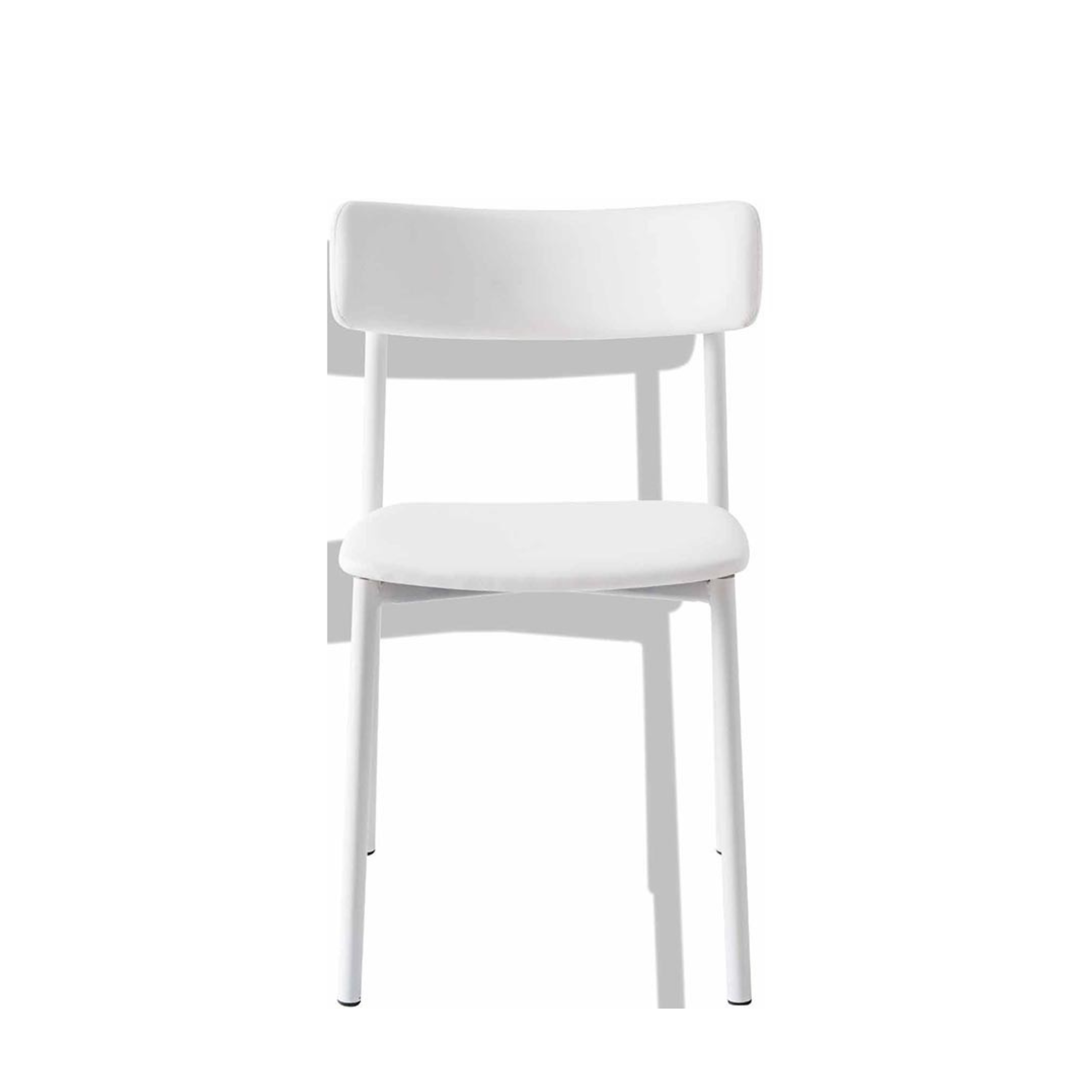 Set of modern living room chairs "Up!" with padded seat cm 49x48 81h