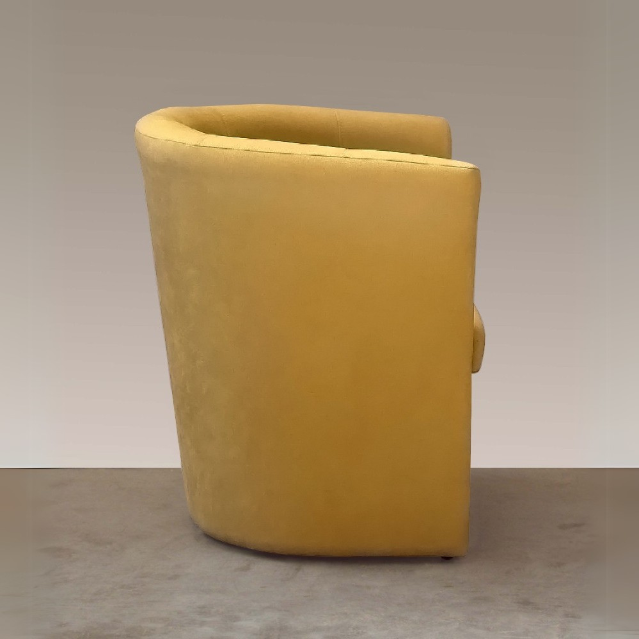 Modern fabric armchair "Belize" with wooden frame cm 63.5x62.5 76h