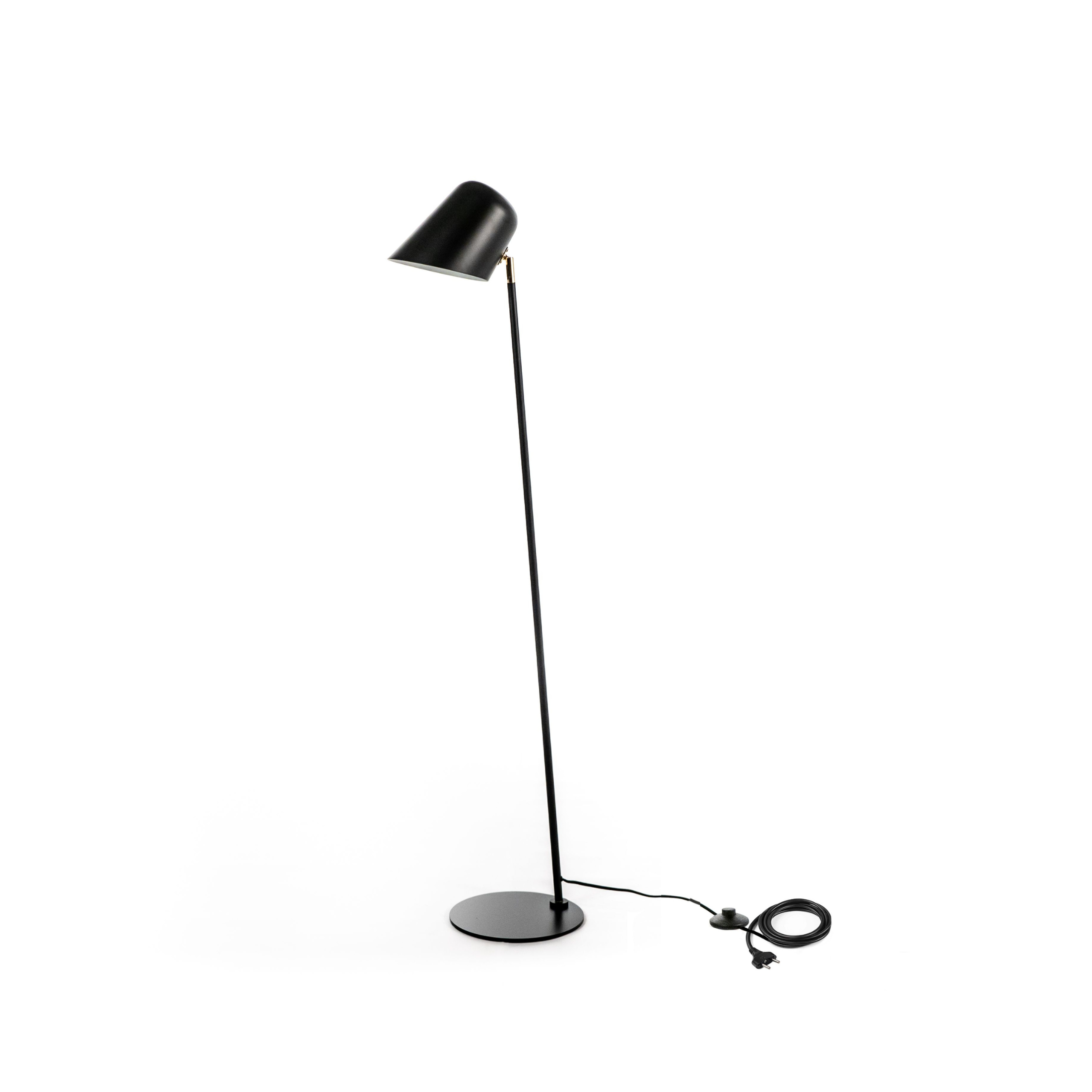 Metal lamp with "Mirror" lampshade for floor and table