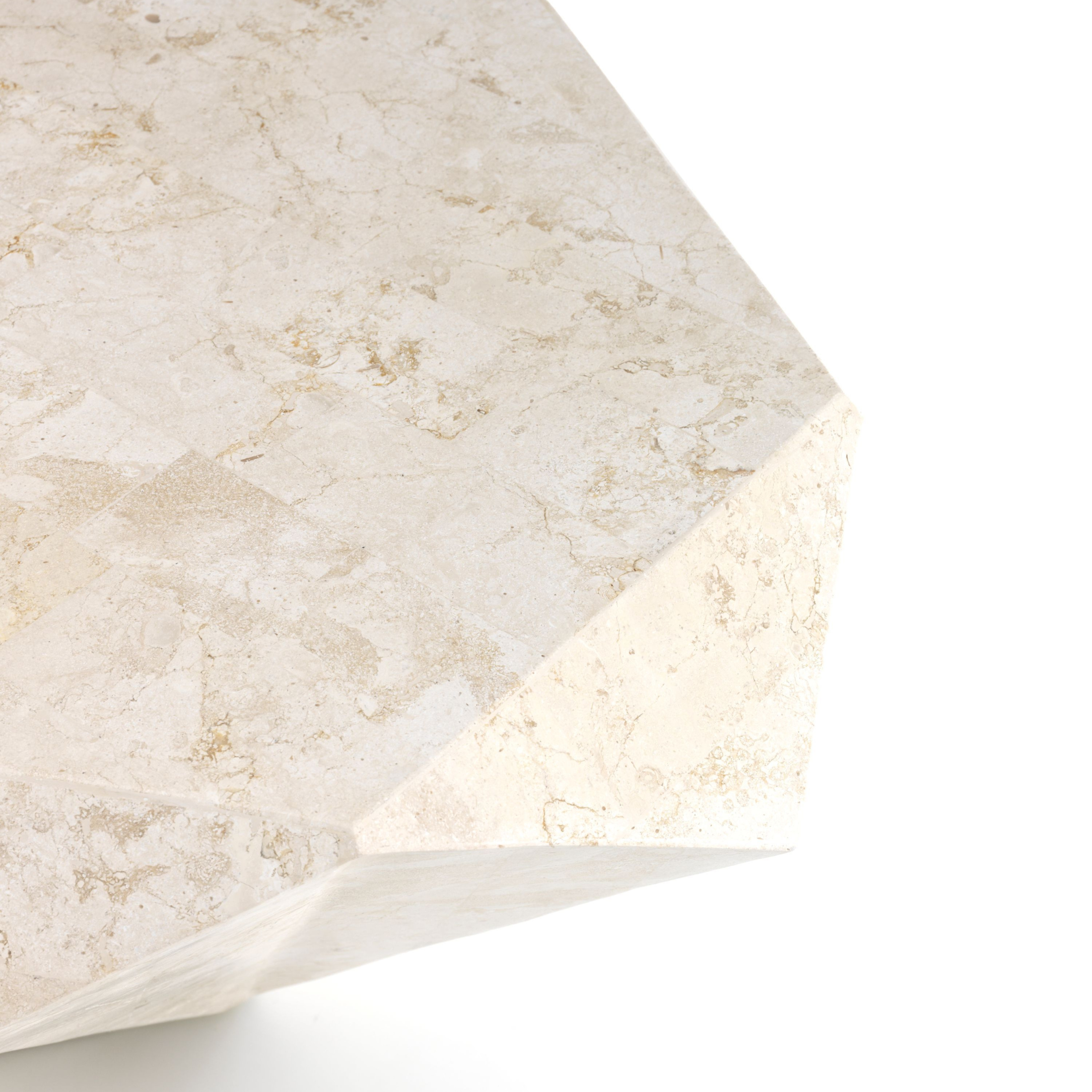 "Florenz" fossil stone coffee table