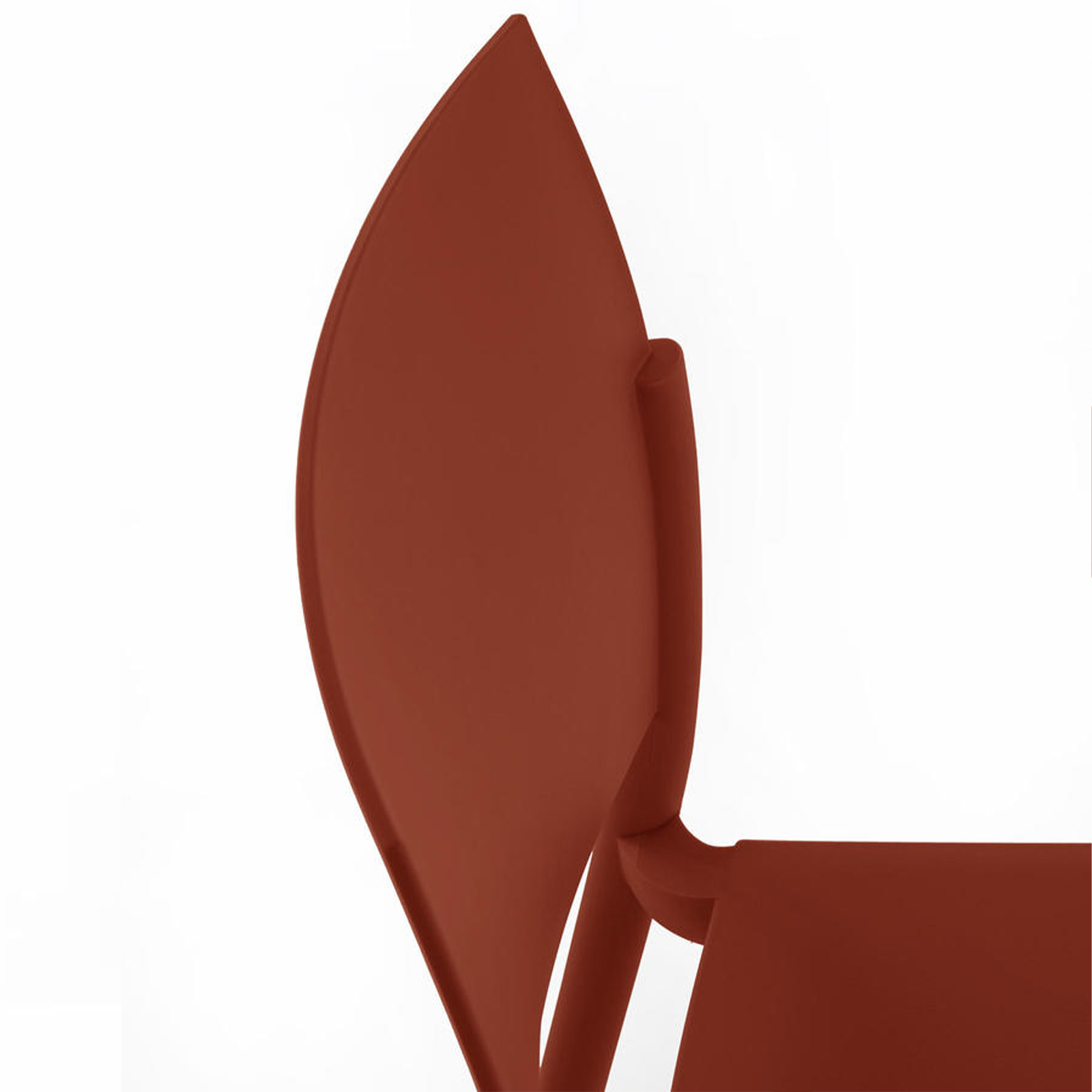 Set of modern "Sabrina" stackable polypropylene living room chairs, 52.5x55 cm, 81h