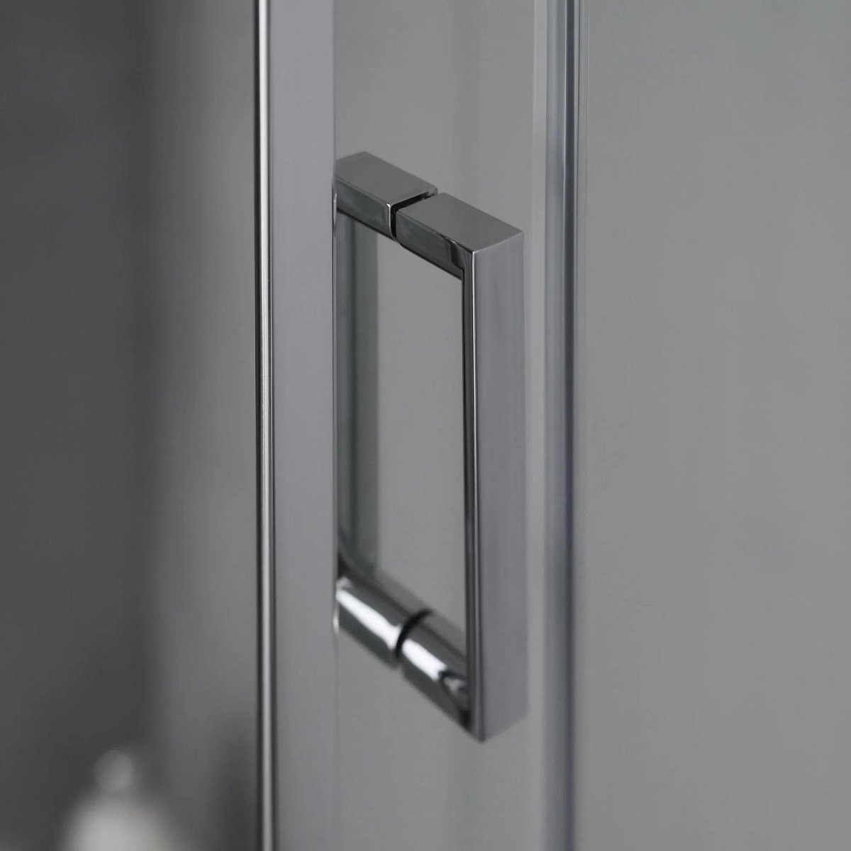 Box doccia angolare con 2 ante scorrevoli "Ferrara Two" in vetro trasparente h 195 cm - MondoViro