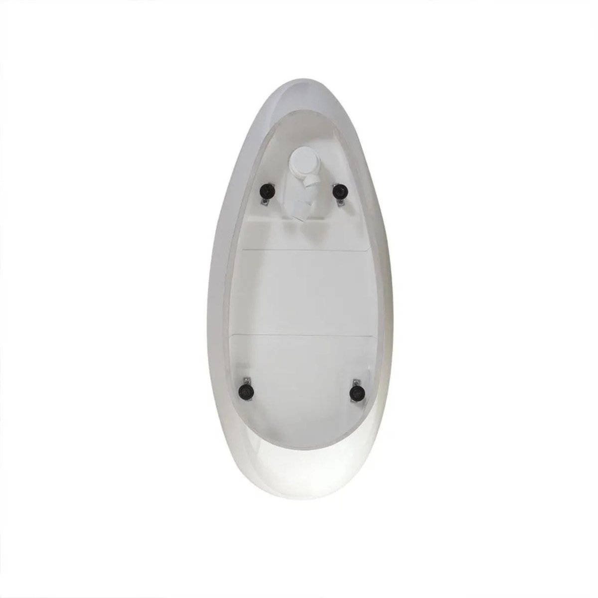 Vasca da bagno freestanding "Roma" in marmo ricomposto cm 156x71 56h - MondoViro