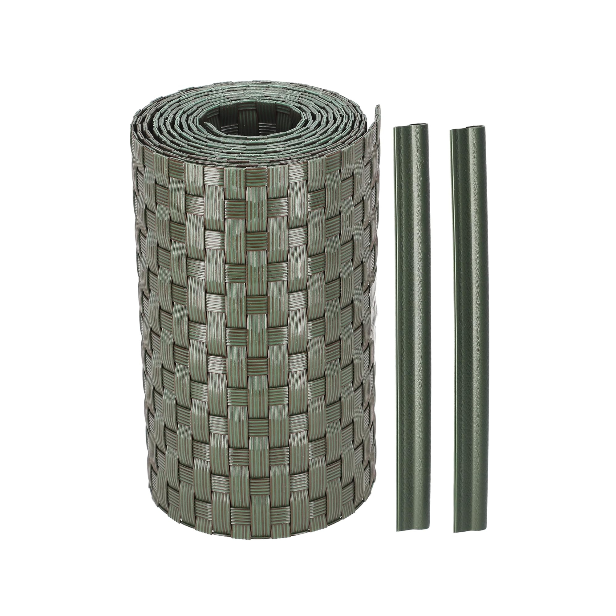 "Temp" rattan-effect privacy screen in a double-sided roll, 19 x 255 cm