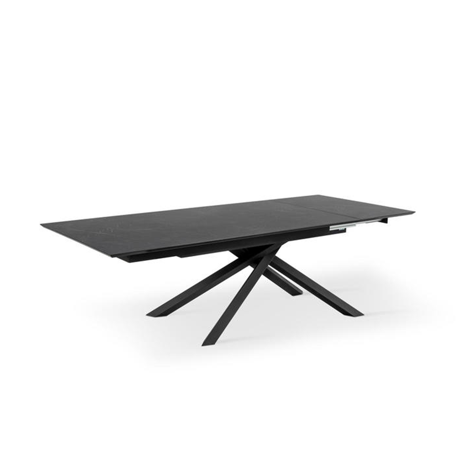 Extendable table "Jade" HPL top, aluminum legs, 170/270x90 cm, 76h