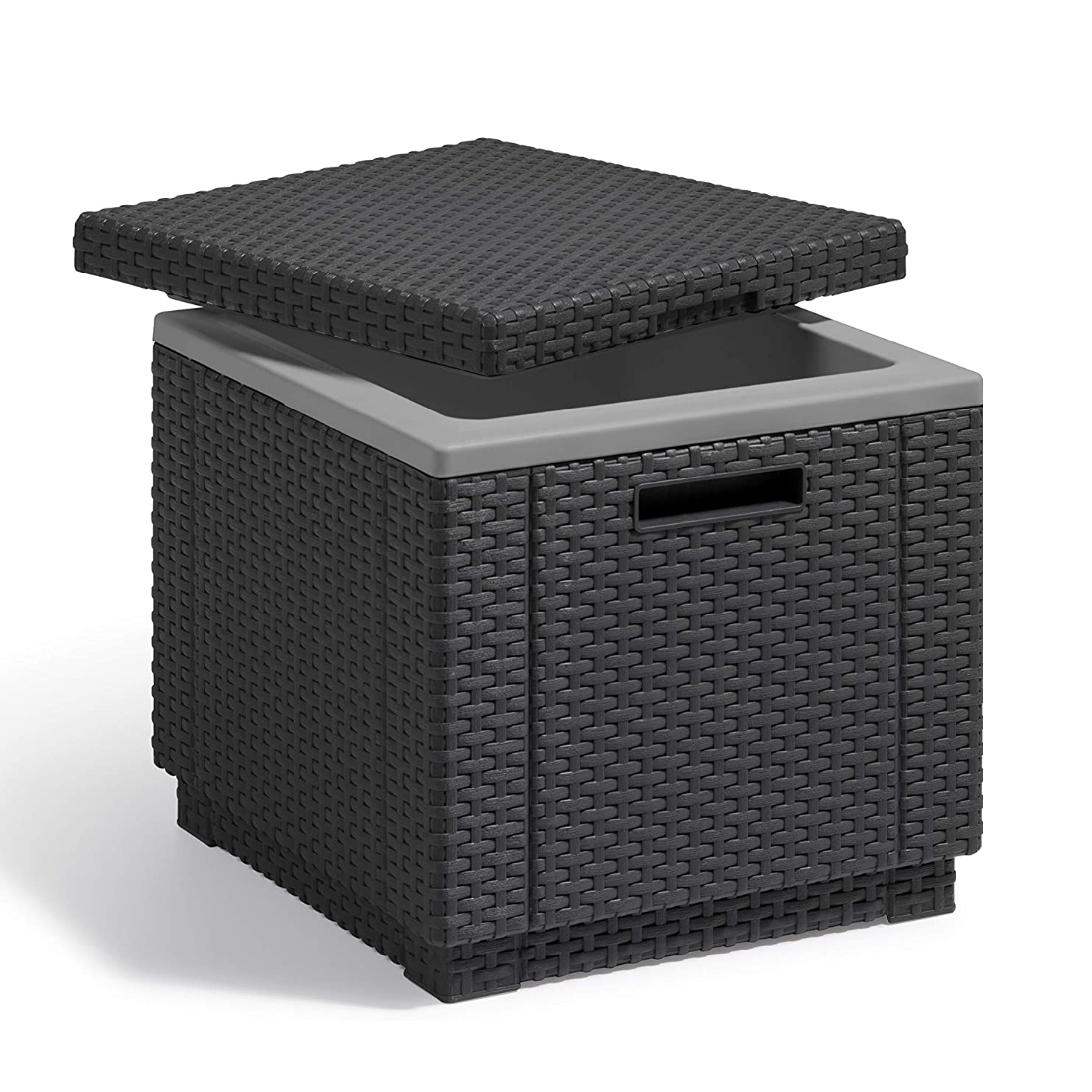 "Alaska" outdoor resin ice cube tray, 42x42 cm, 41 cm high