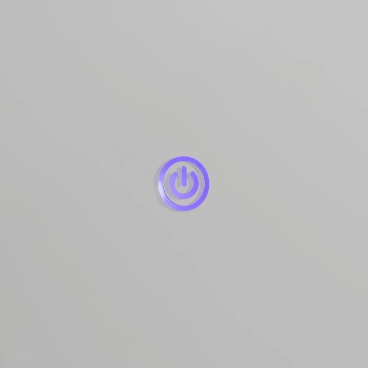 Specchio rotondo con cornice decorata a led "Riflessi" in alluminio cm 80x80 - MondoViro