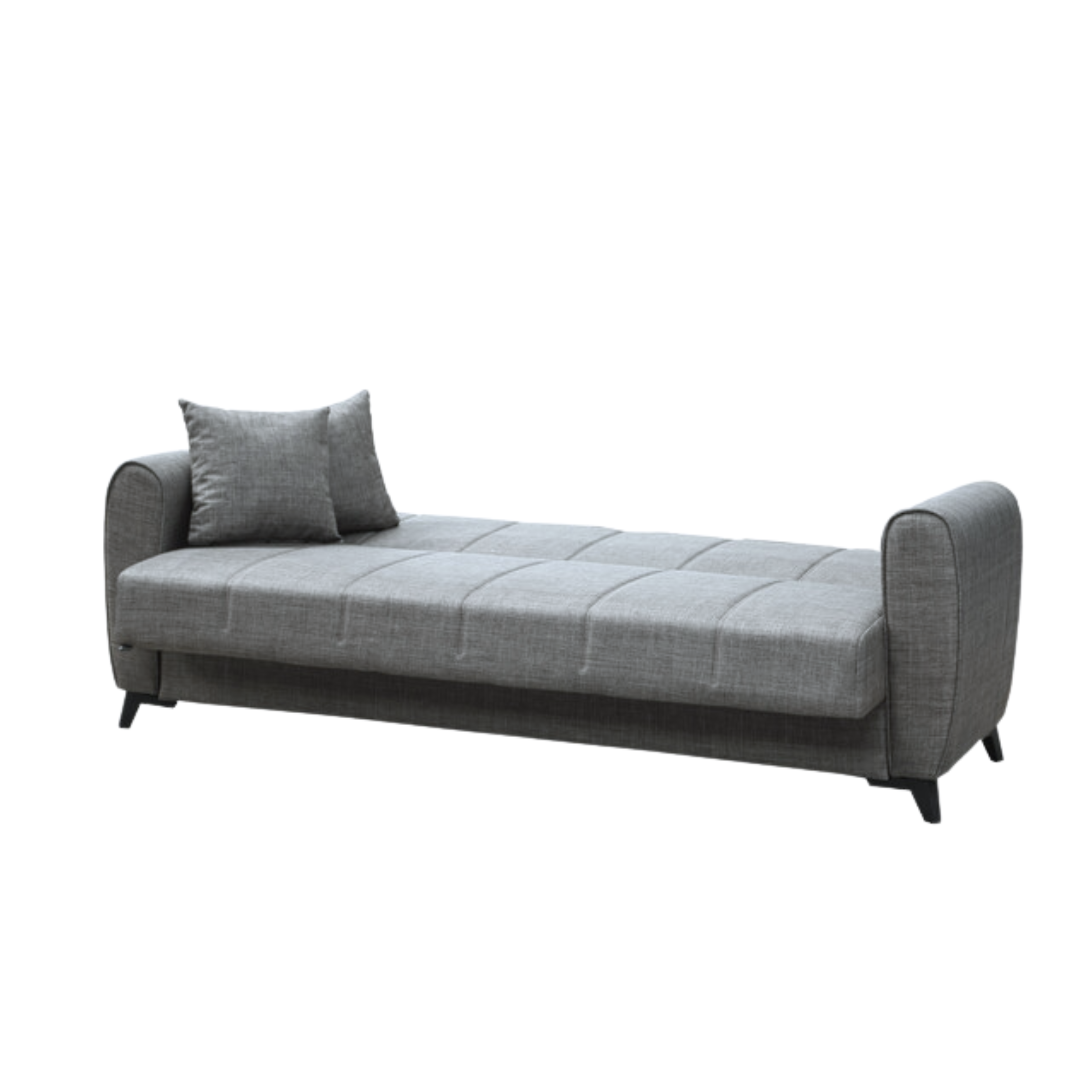 "Delia" sofa bed for living room in modern fabric 210x78 cm 78h