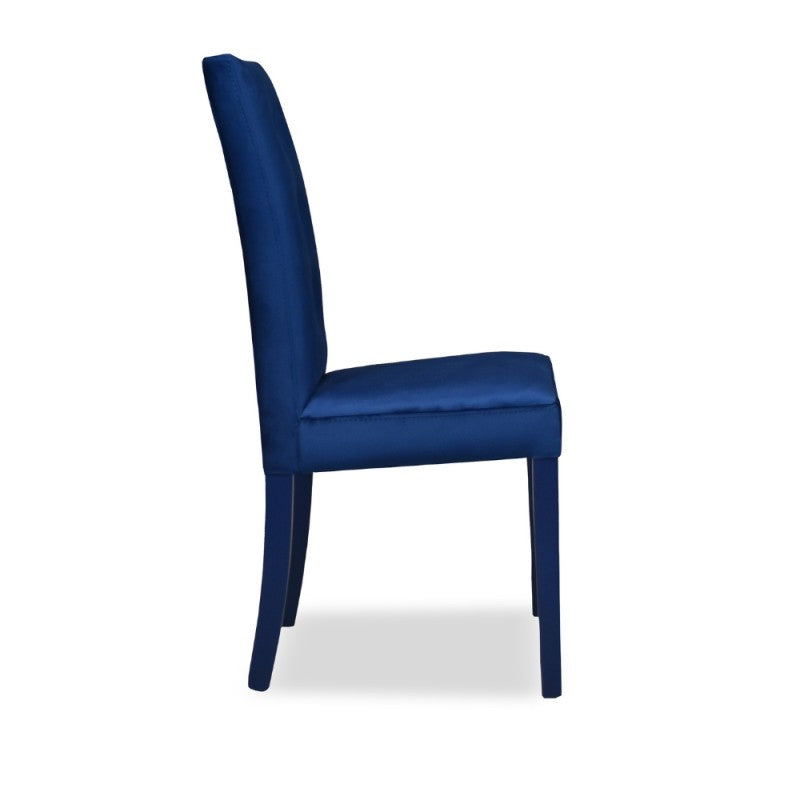 Set of "Montecarlo" dining chairs upholstered in velvet with 3 buttons cm 47x46 101h