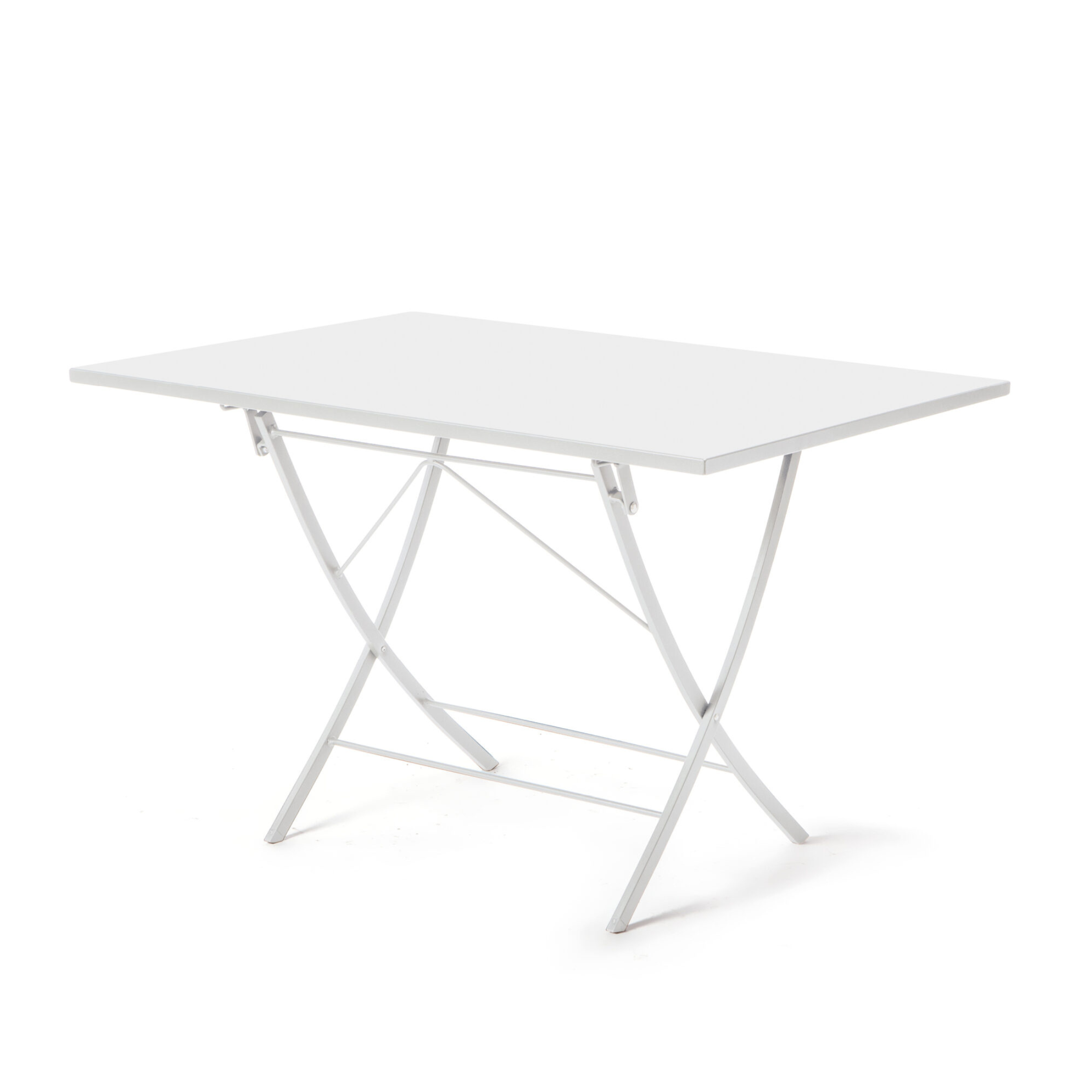 "Vegas" 75cm Galvanized Metal Folding Garden Table