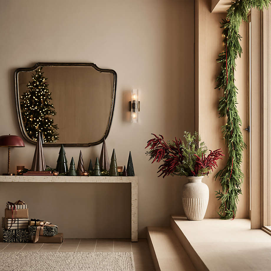 Norfolk Pine "Pattyx" Christmas Wreath in Real Touch PE, 270 cm