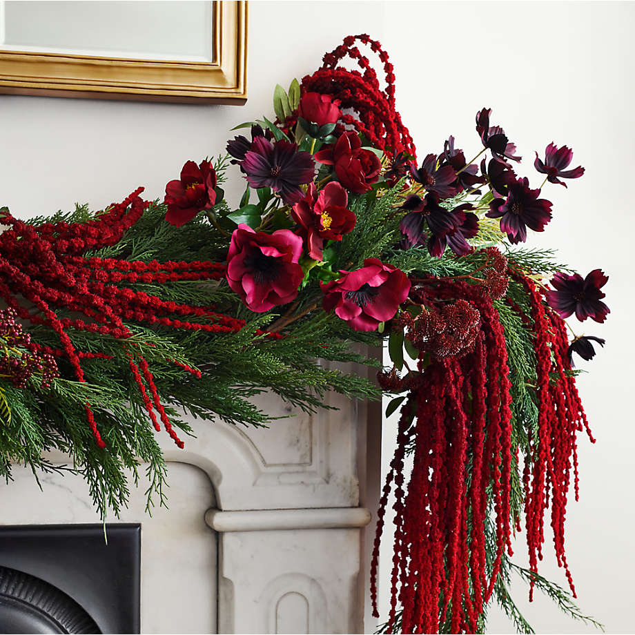 270cm "Barney" Cypress Christmas Wreath in PE with Real Touch Effect