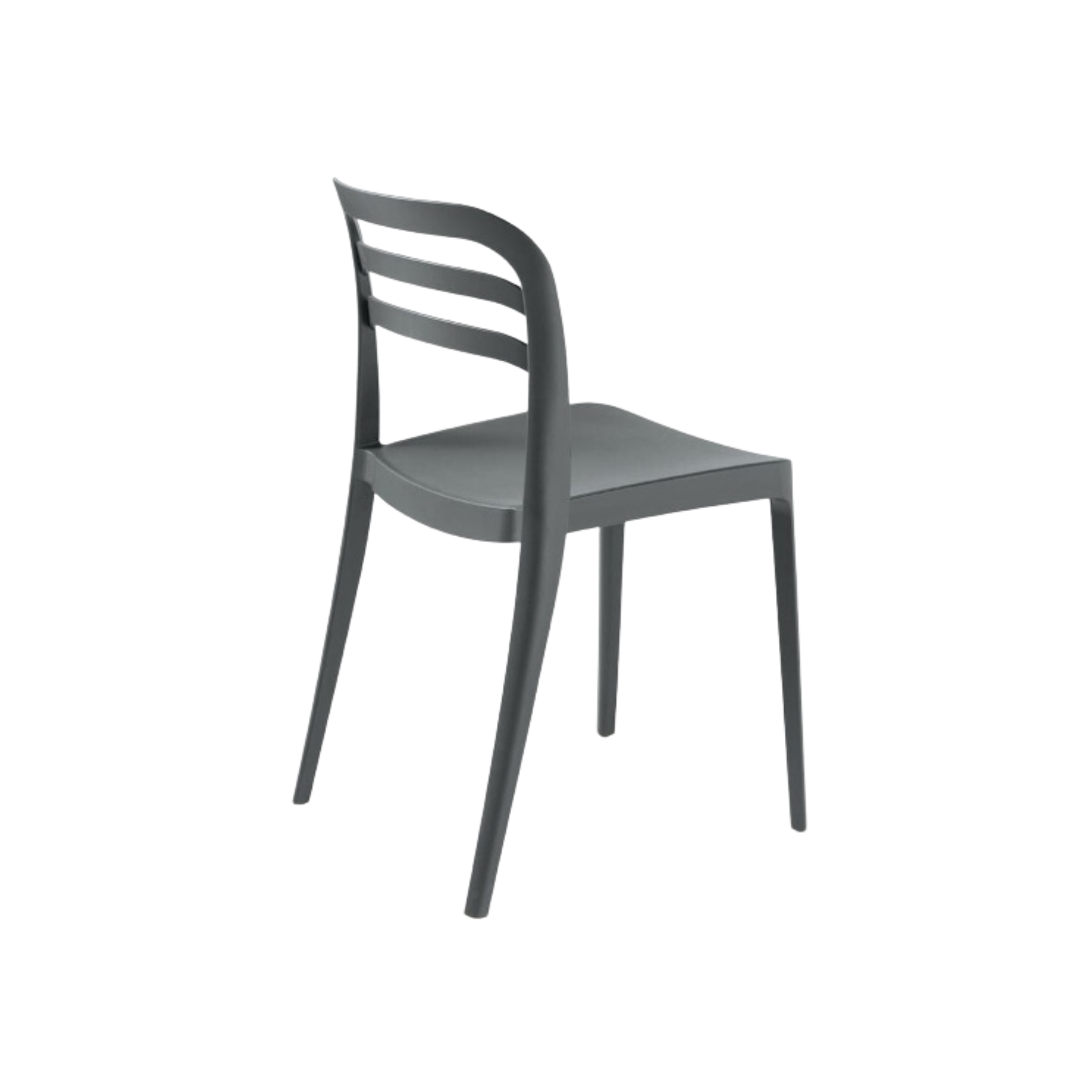 "Guapa" dining chair set in polypropylene 50x51 cm 82h