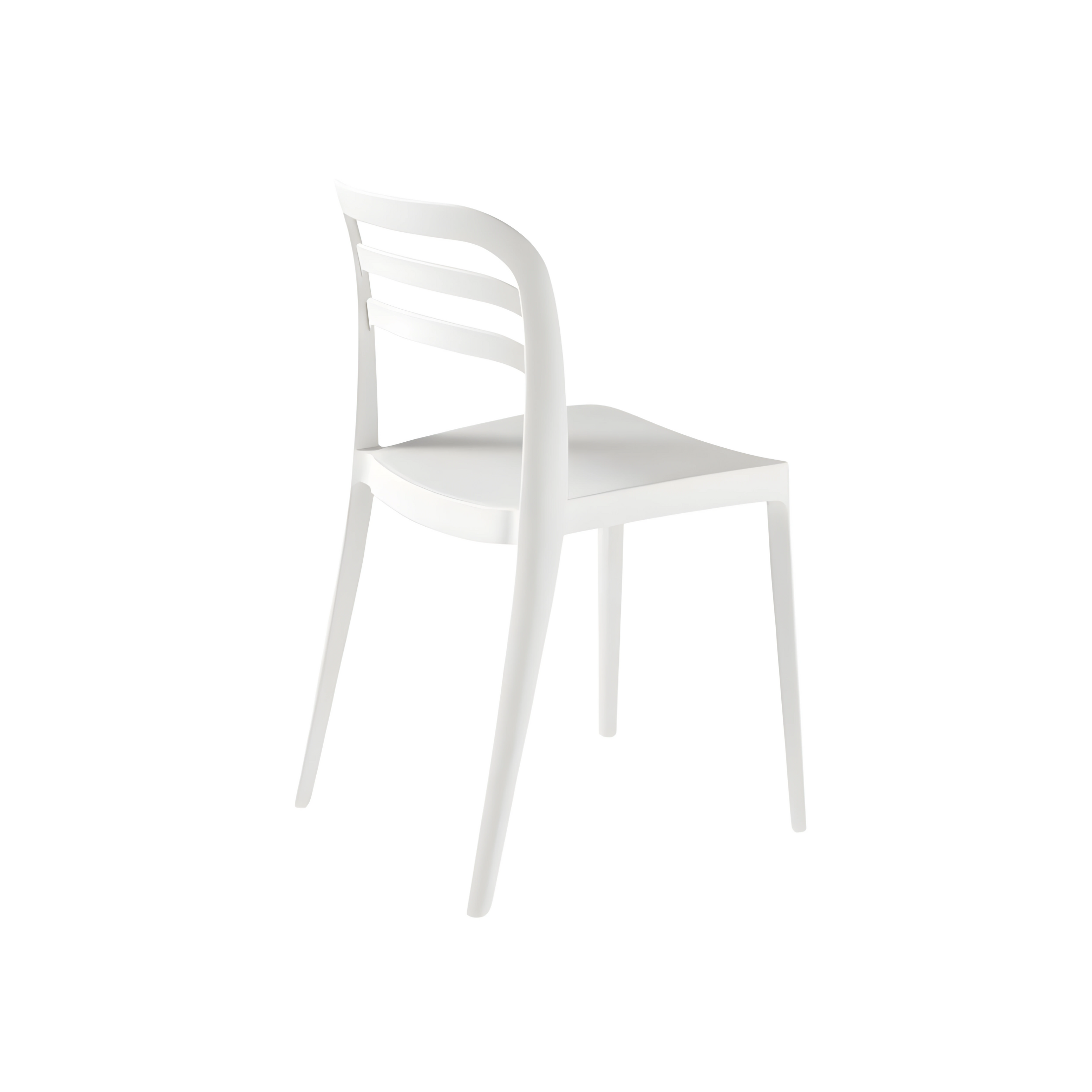"Guapa" dining chair set in polypropylene 50x51 cm 82h
