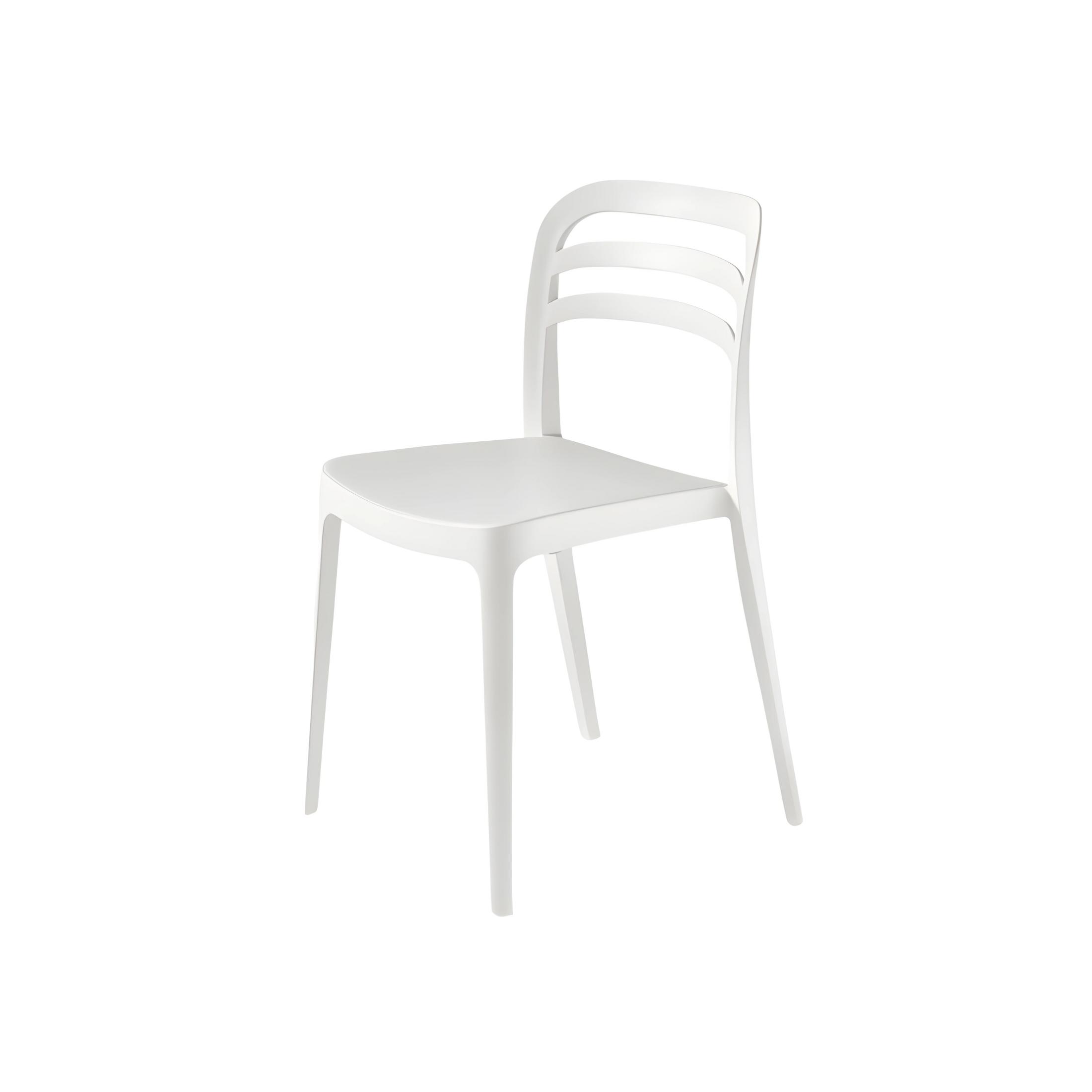 "Guapa" dining chair set in polypropylene 50x51 cm 82h