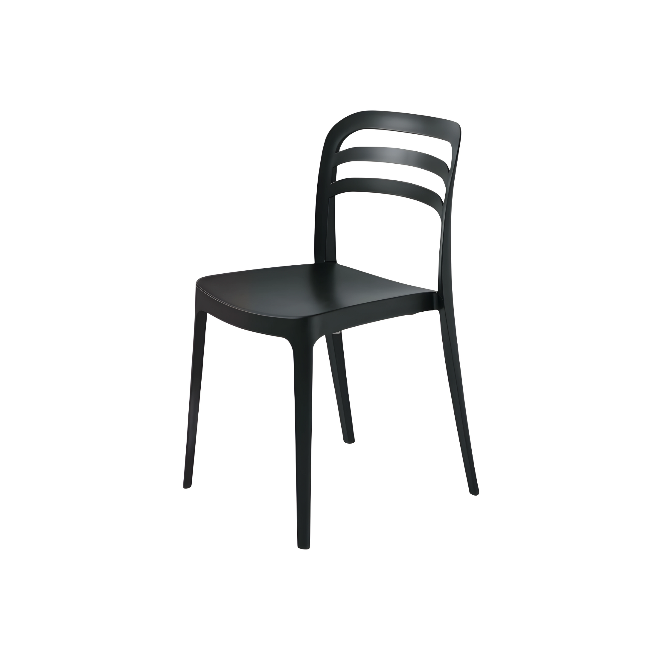 "Guapa" dining chair set in polypropylene 50x51 cm 82h