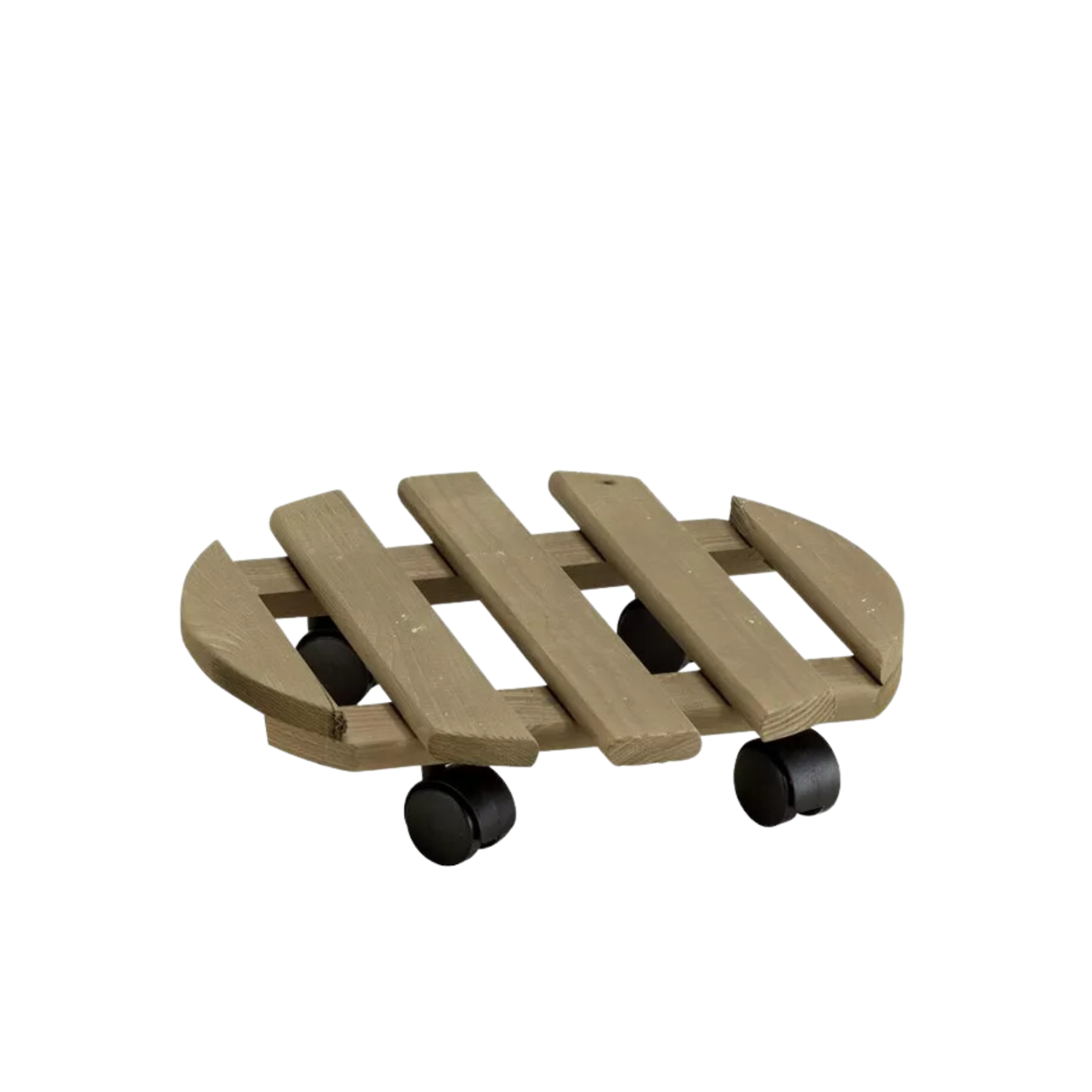 Videl TS Ø35 cm round "Elba" planter trolley with wheels