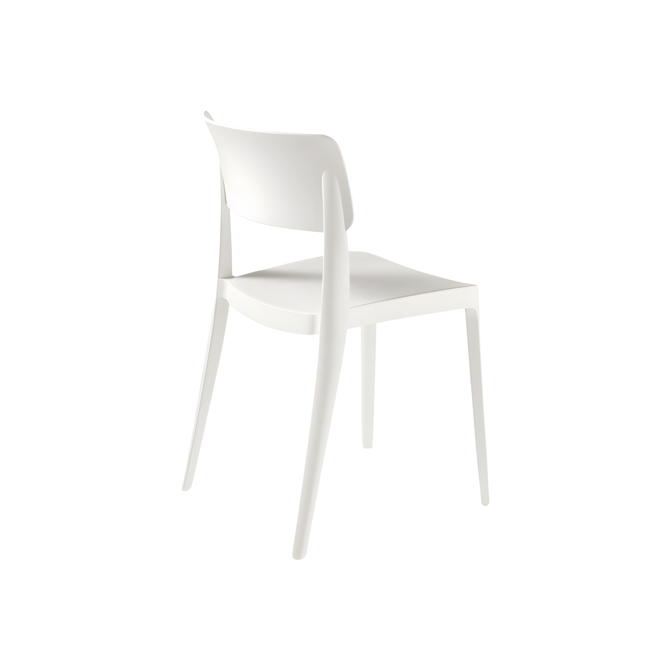 "Maribela" stackable chair set in polypropylene, 50x51 cm, 81h