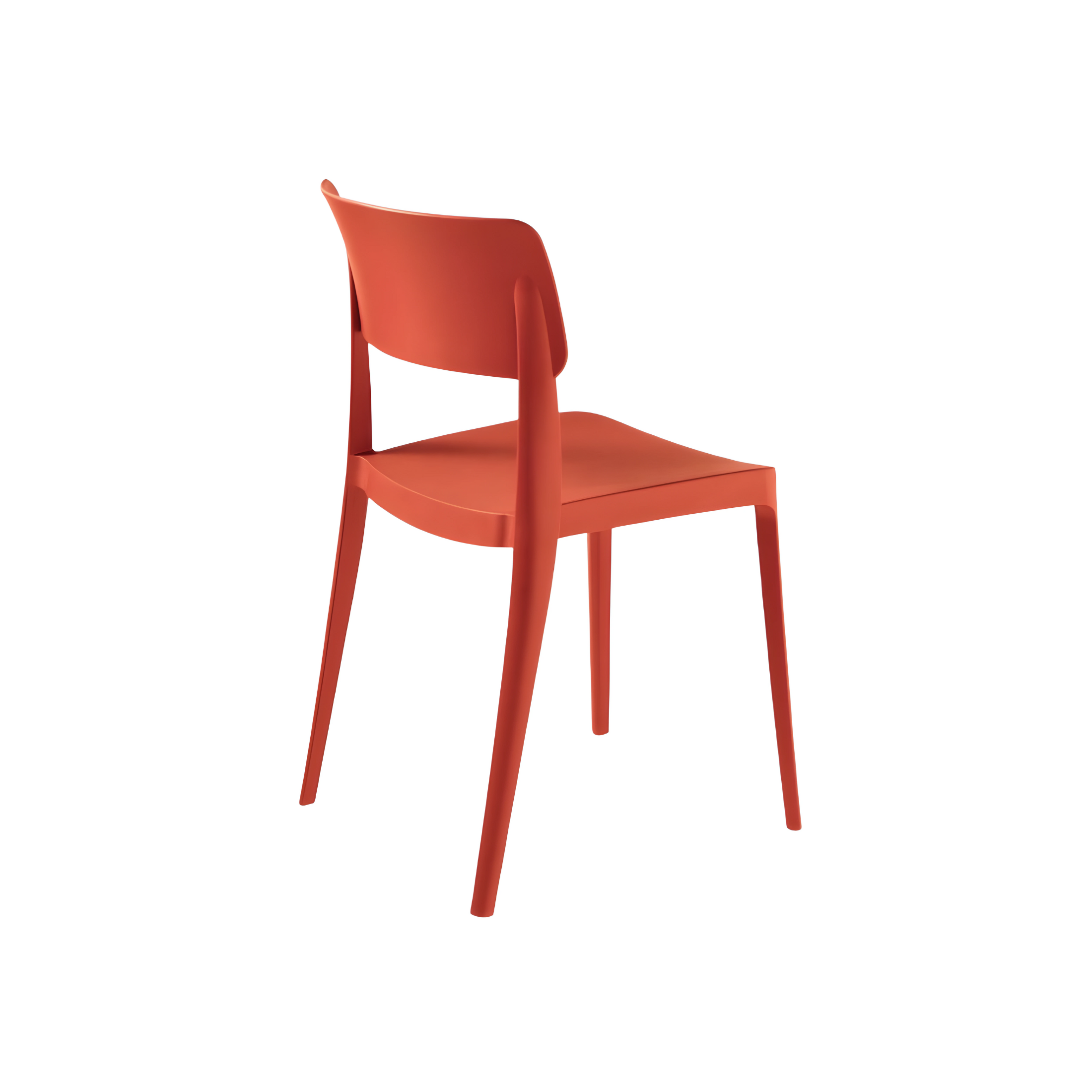 "Maribela" stackable chair set in polypropylene, 50x51 cm, 81h