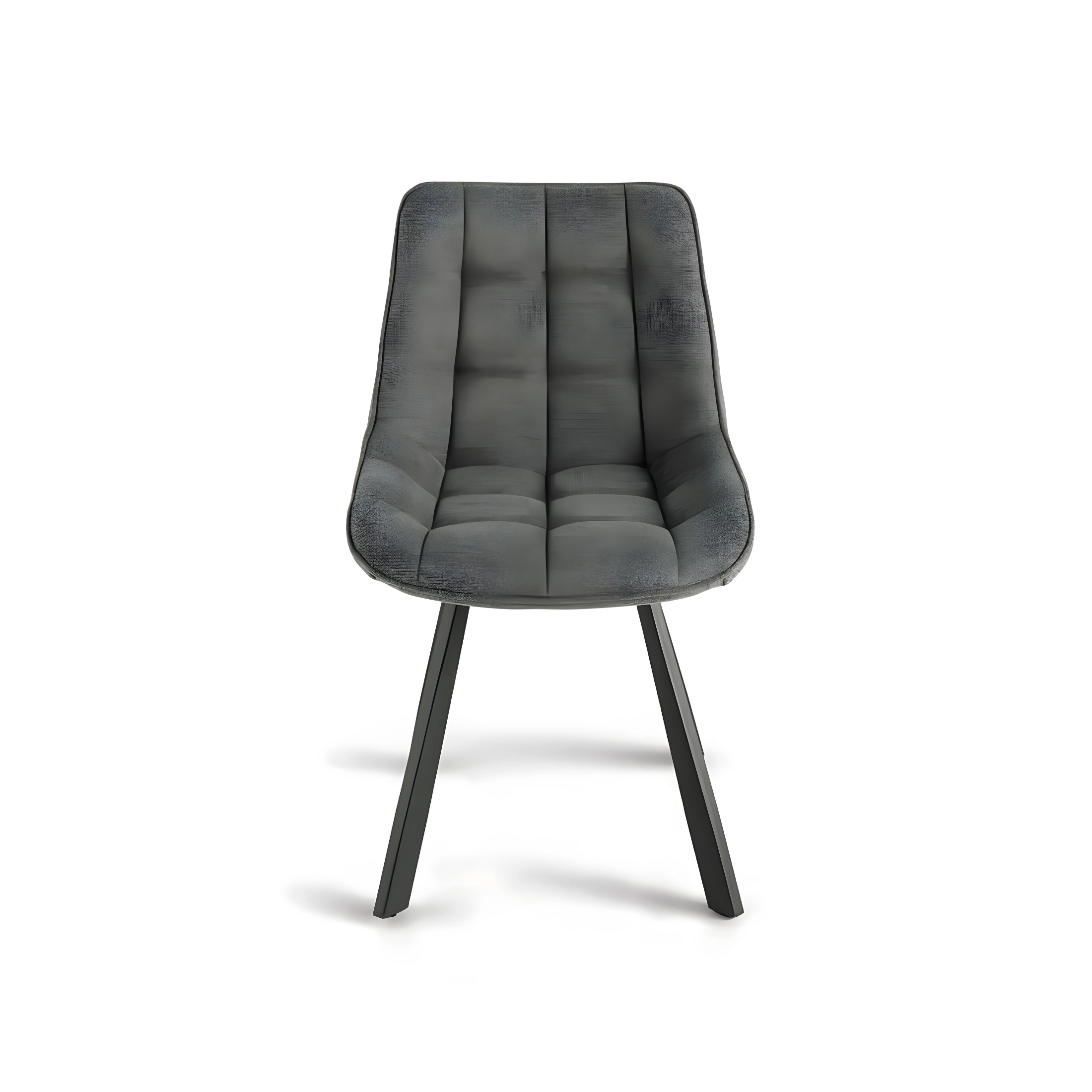 Set of padded chairs "Morgan" metal frame 49x59 cm 83h