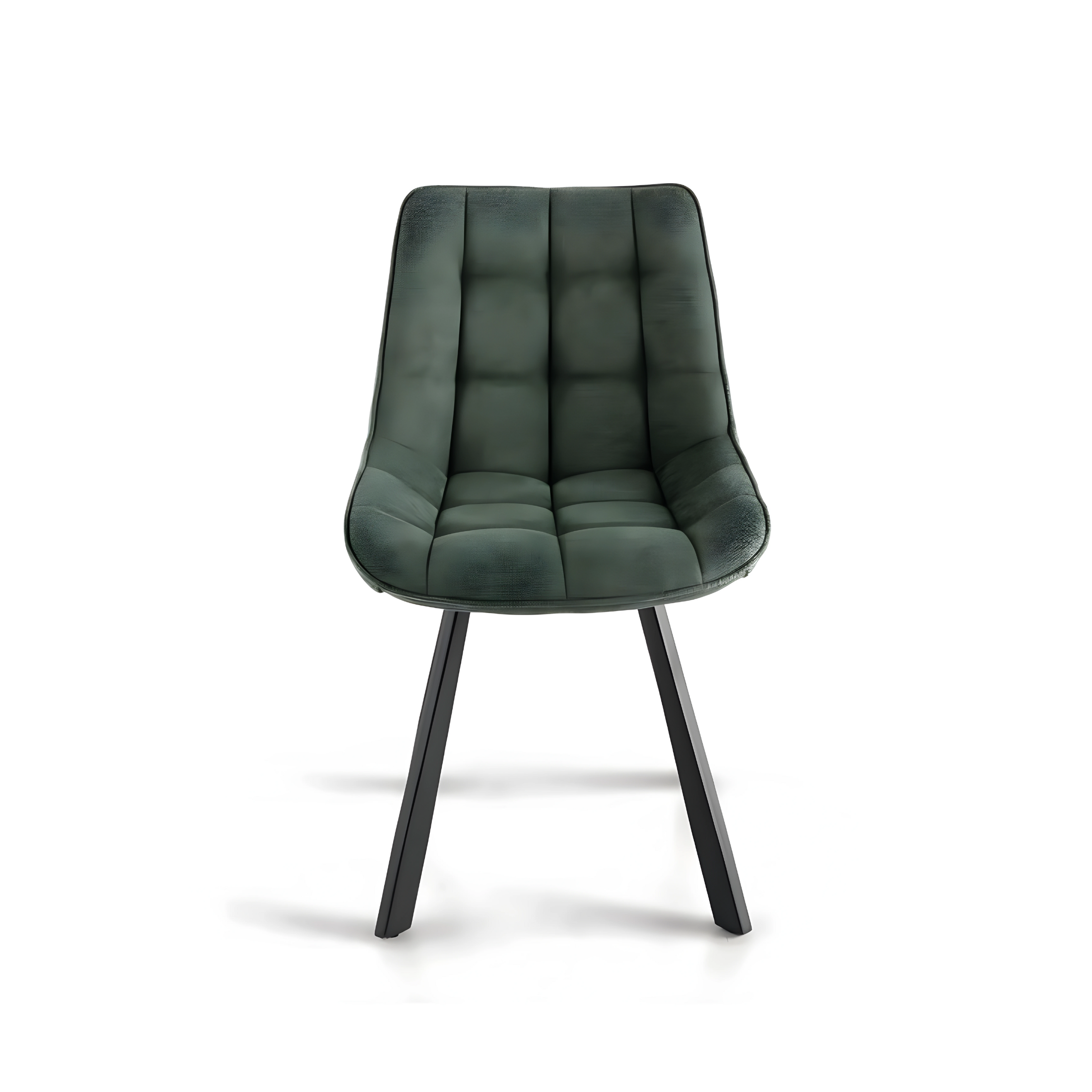 Set of padded chairs "Morgan" metal frame 49x59 cm 83h