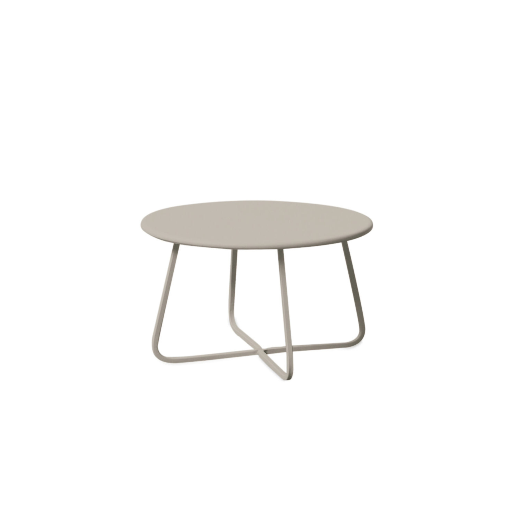 "Daisy14" outdoor metal low table, 65x65 cm, 40 cm high