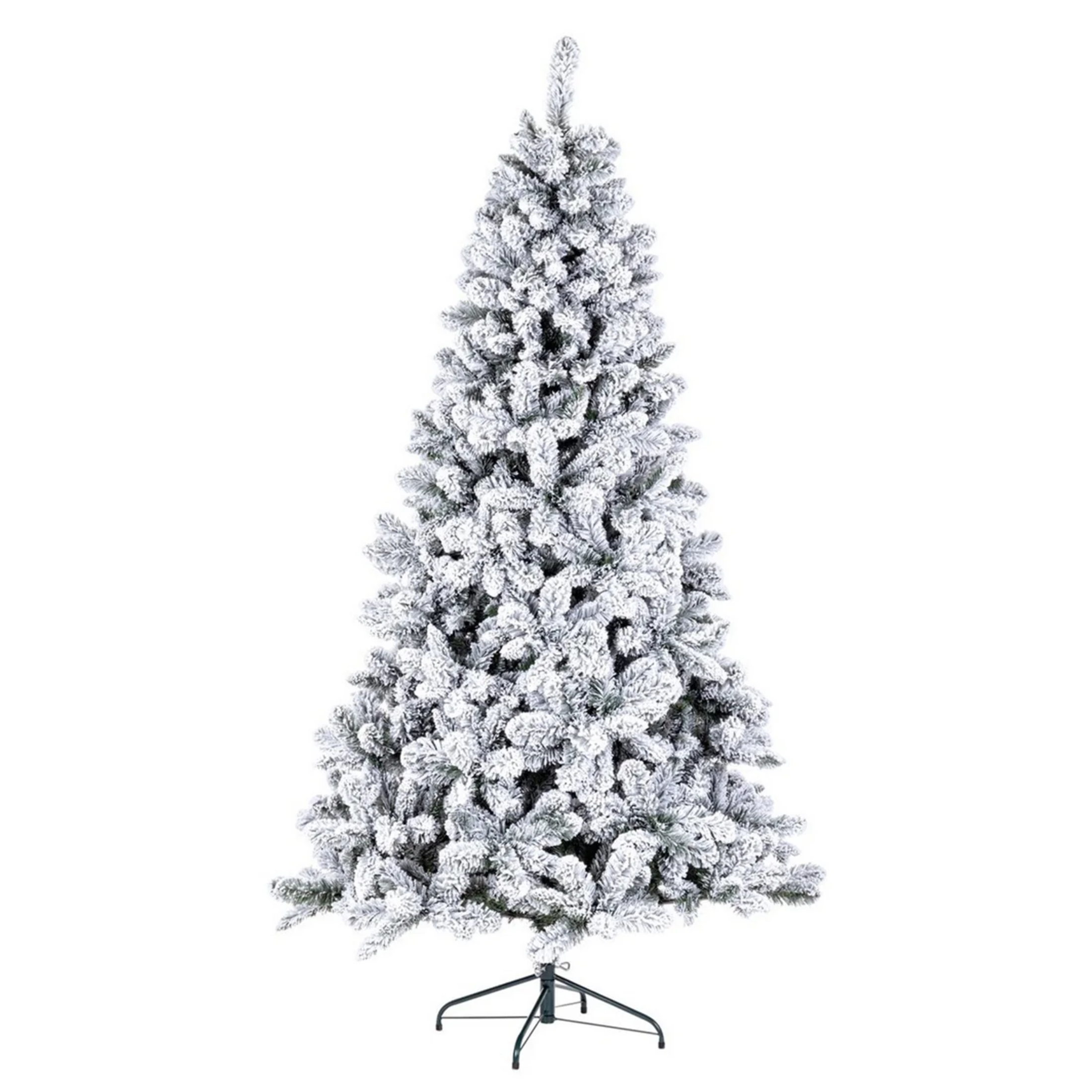 Snowy Christmas tree "Fiocco" made of high-quality PVC + Flock