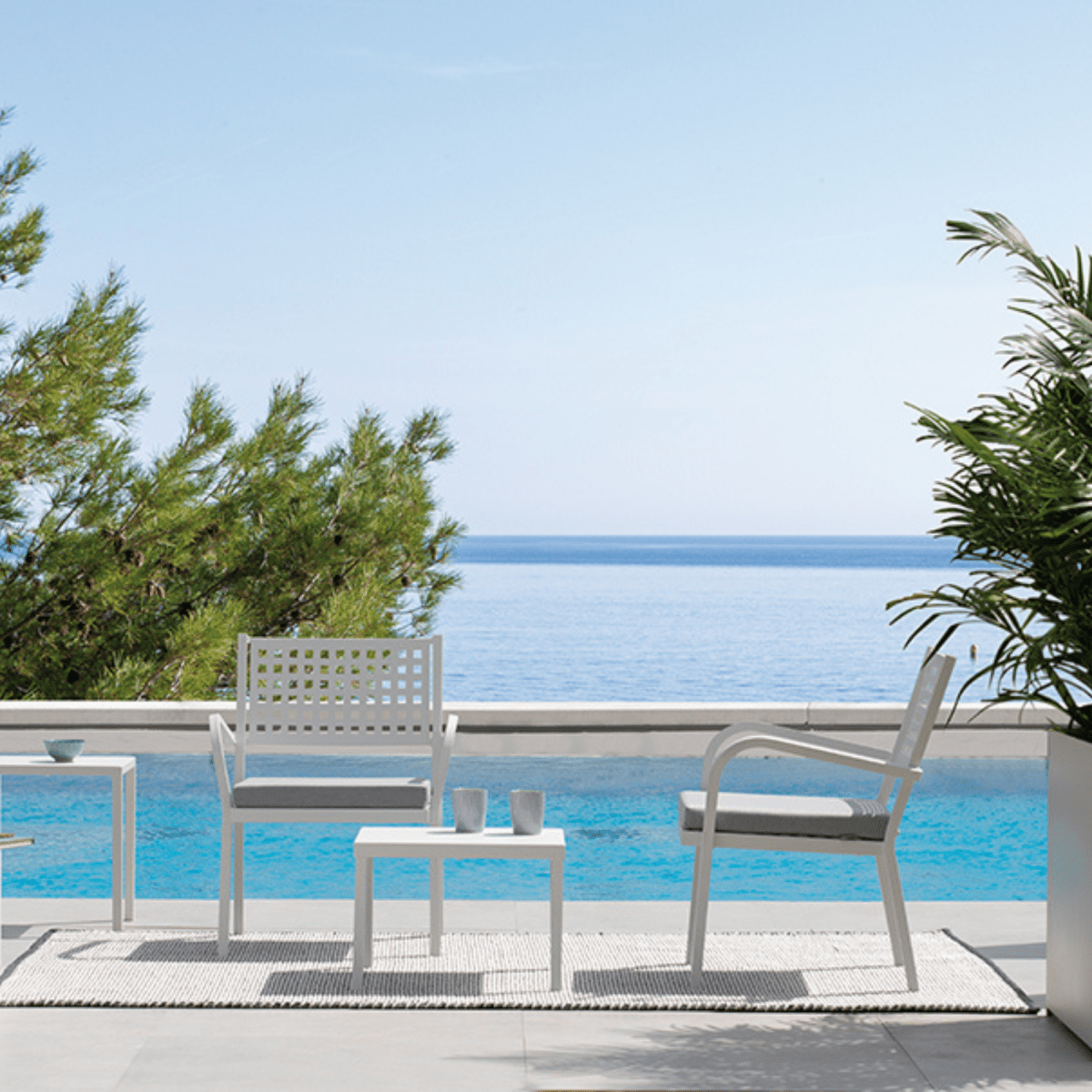 Cuscino quadrato da seduta "Cus" in tessuto sfoderabile - MondoViro