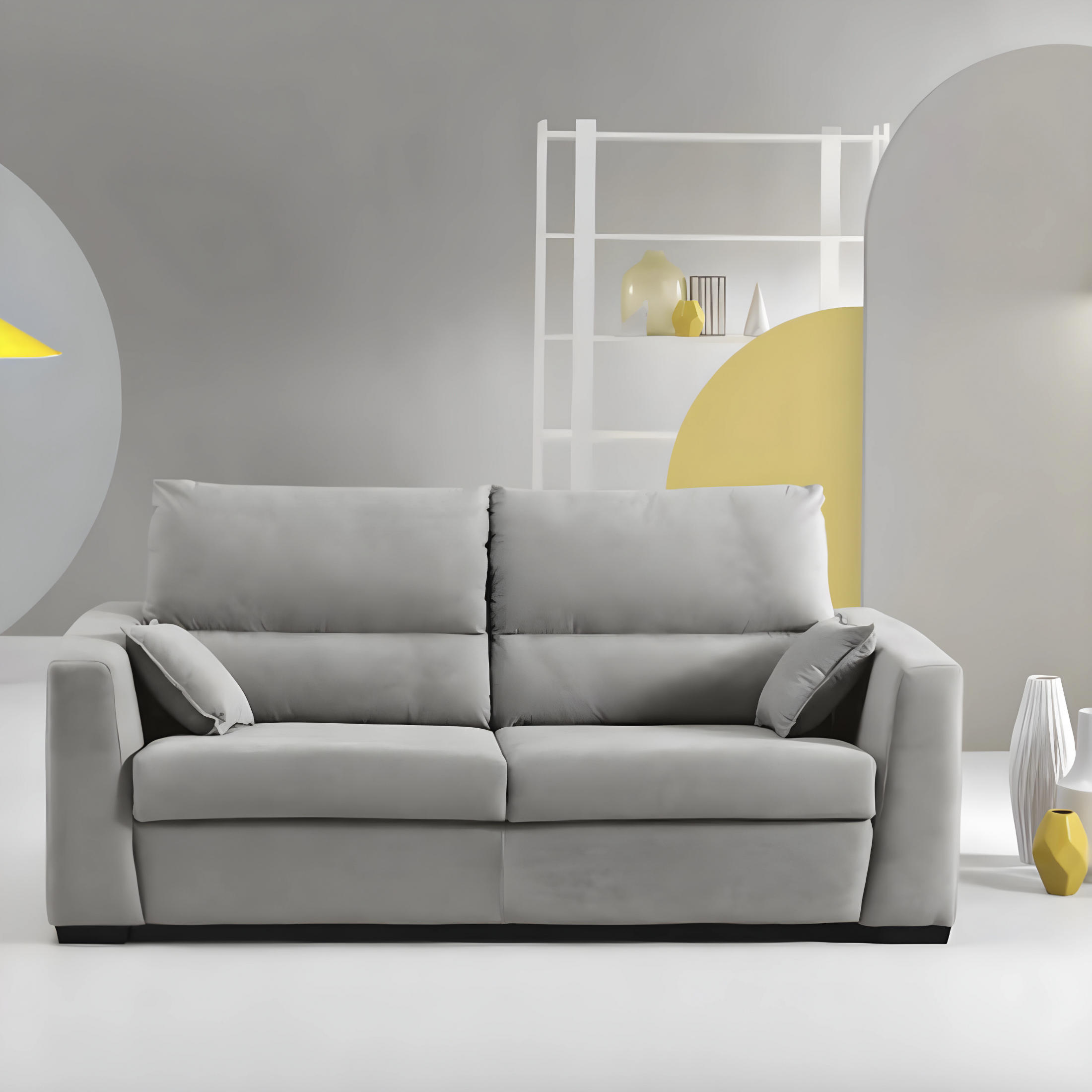 Sofá moderno de tela "Lounge"