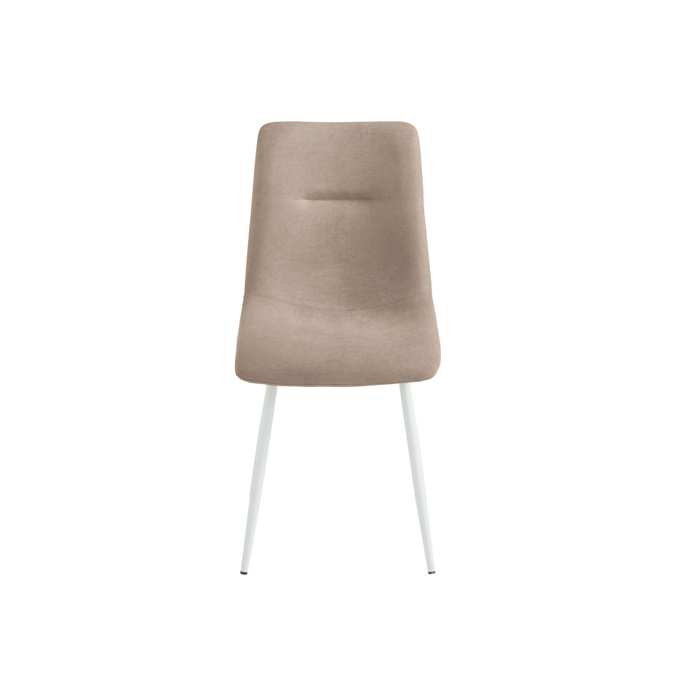 Set of modern padded "Nymara" fabric chairs, 45x59 cm, 90 cm high.