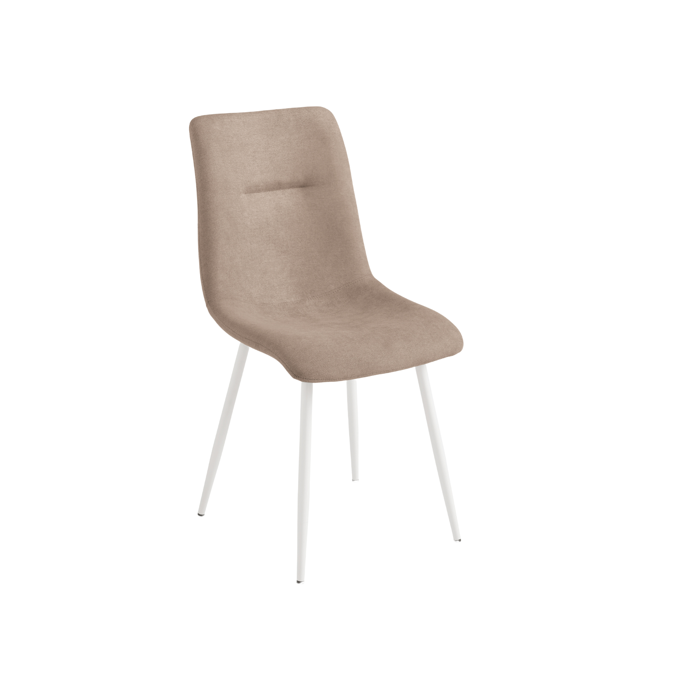Set of modern padded "Nymara" fabric chairs, 45x59 cm, 90 cm high.