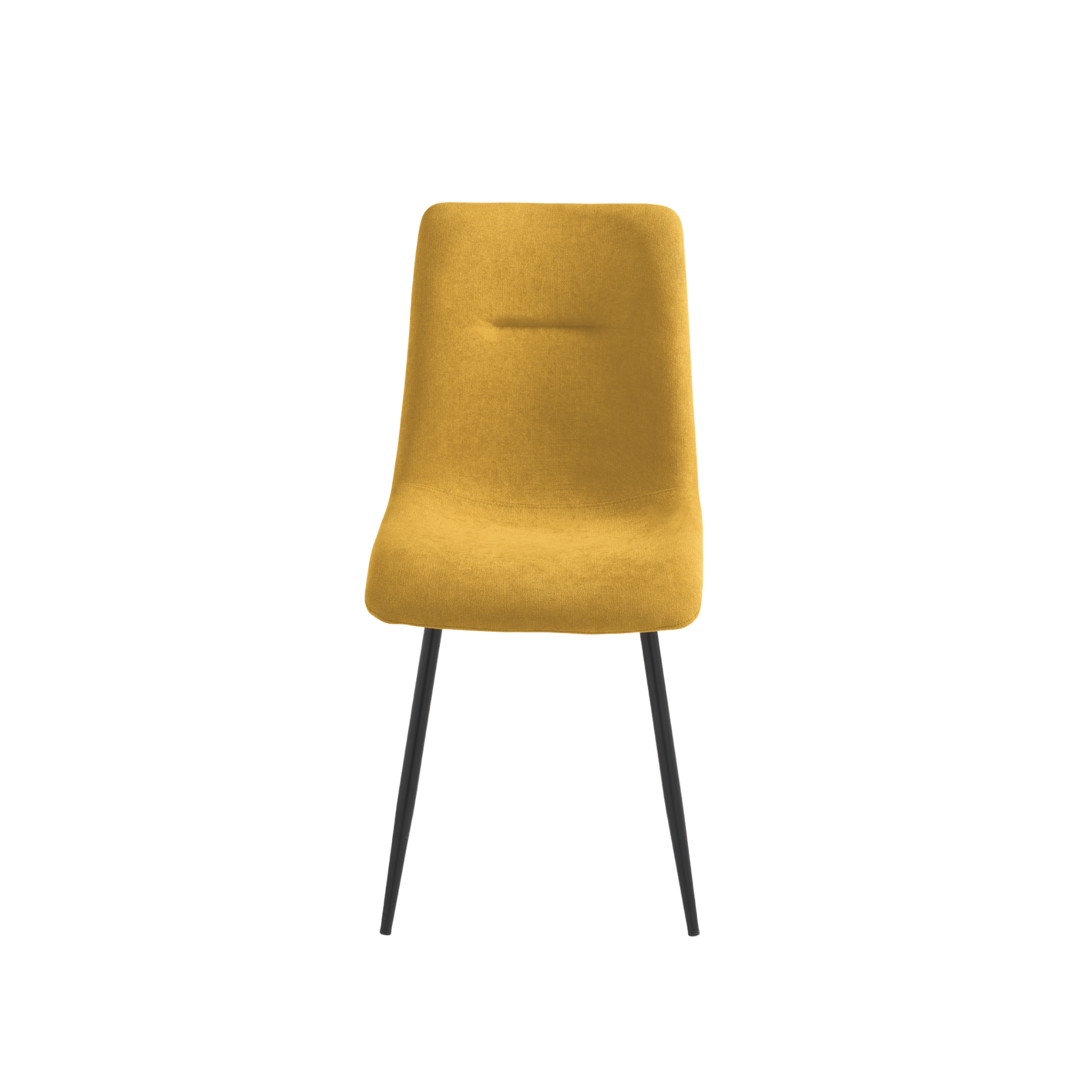 Set of modern padded "Nymara" fabric chairs, 45x59 cm, 90 cm high.