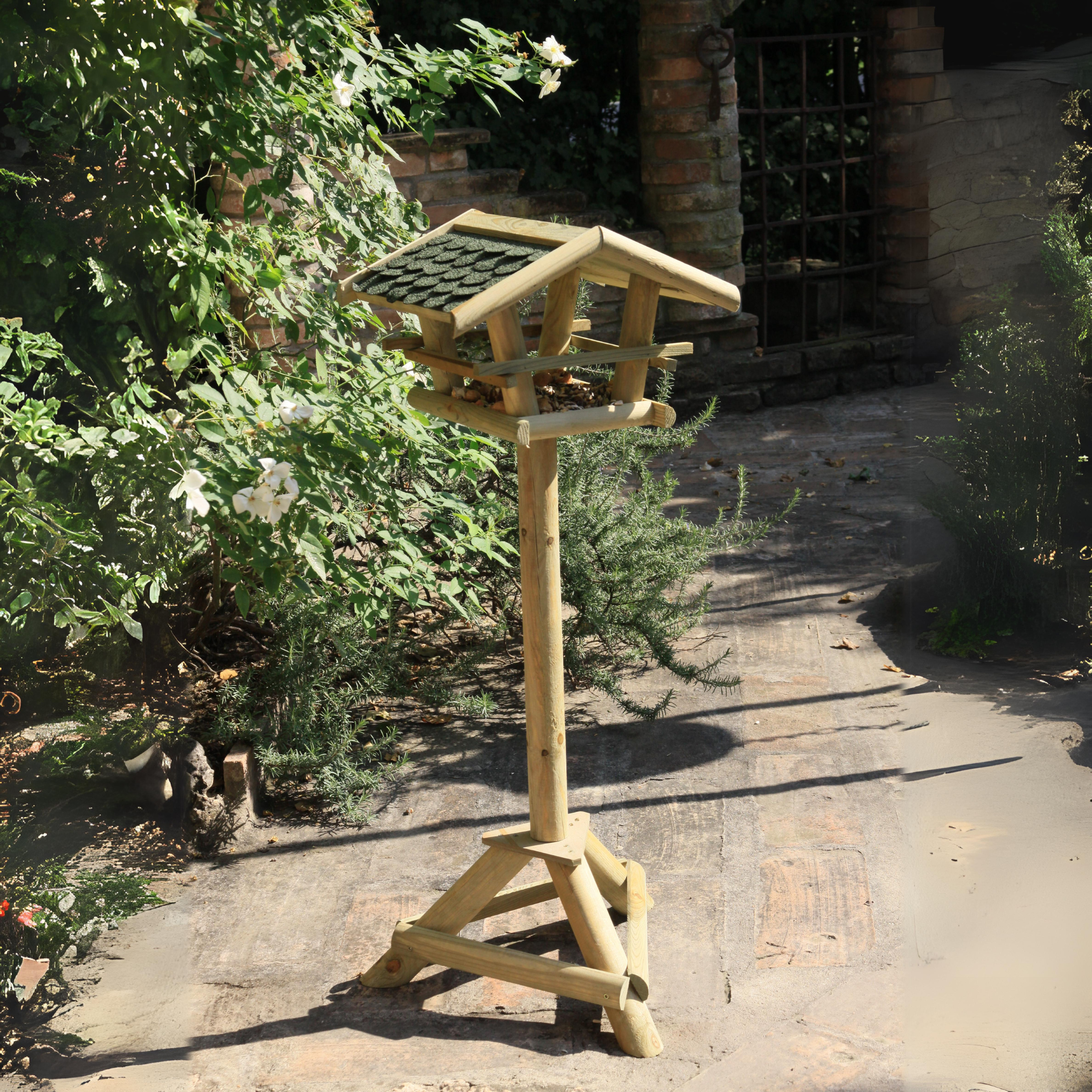 "Noel" FSC bird feeder, 35x38 cm, 100 cm high