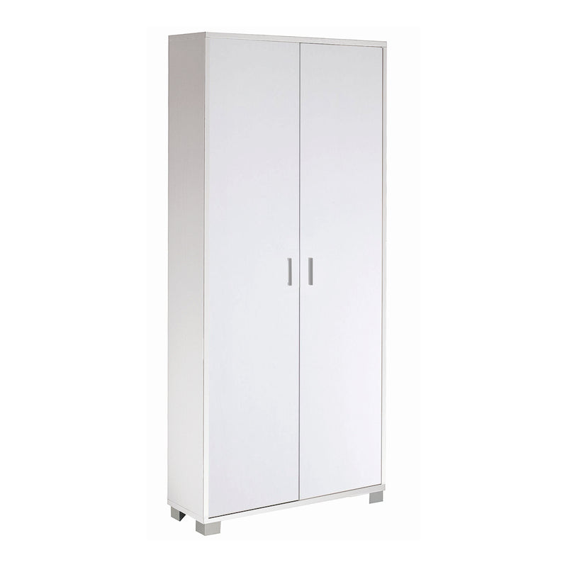 2-door wooden cabinet with feet "Venere1" modern wardrobe cm 83x29 190h