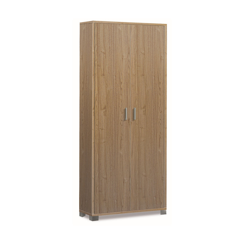 2-door wooden cabinet with feet "Venere1" modern wardrobe cm 83x29 190h