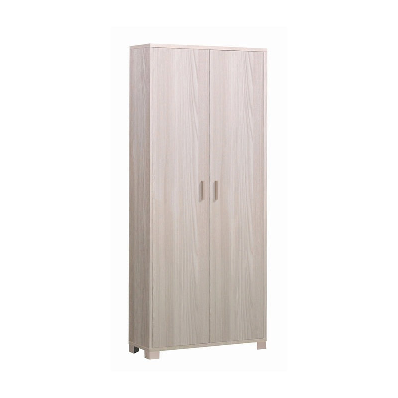 2-door wooden cabinet with feet "Venere1" modern wardrobe cm 83x29 190h