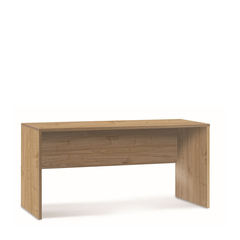 "Giulia" modern rectangular wooden desk for study, 160x69 cm, 76h