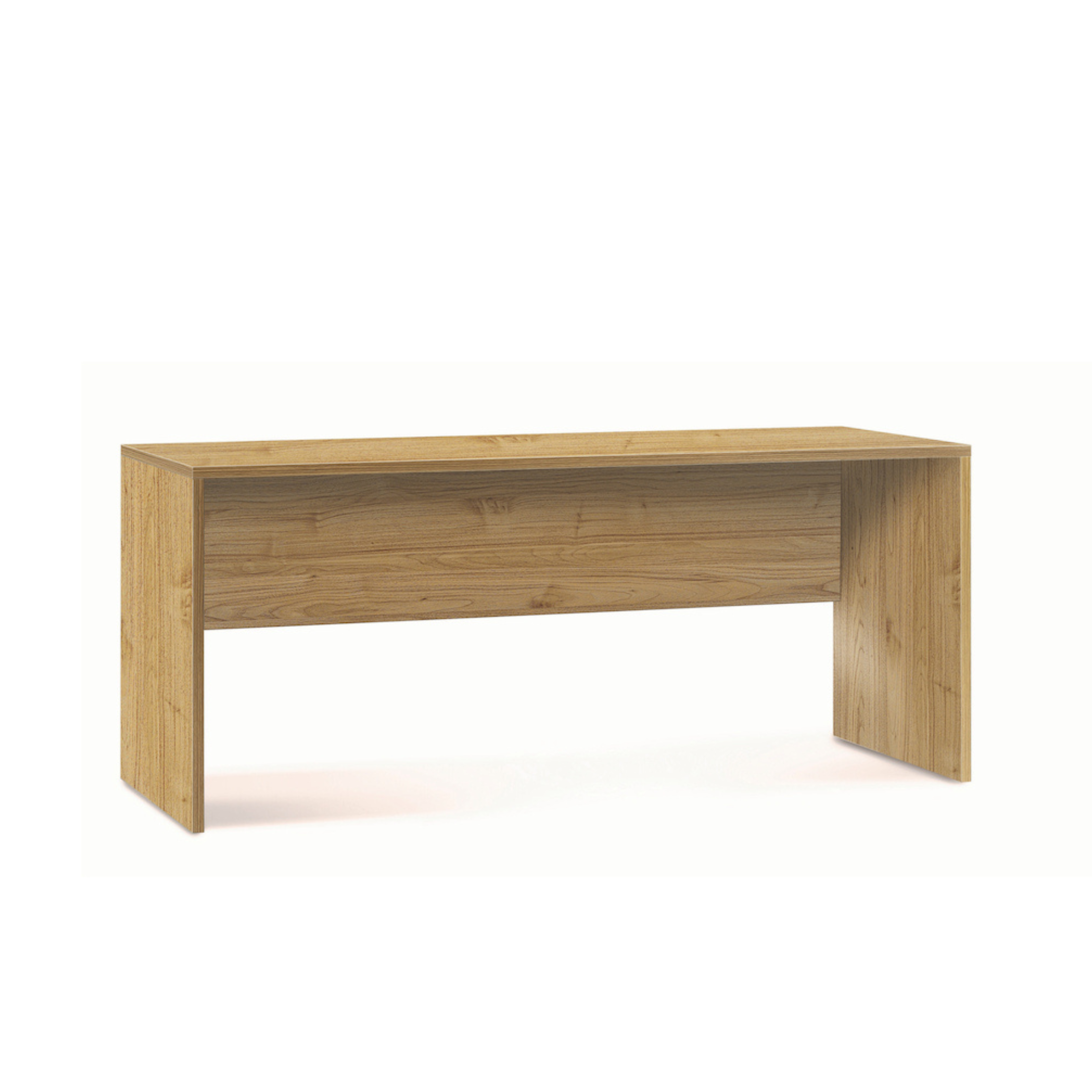 "Siria" vintage wooden office desk, 180x69 cm, 76h