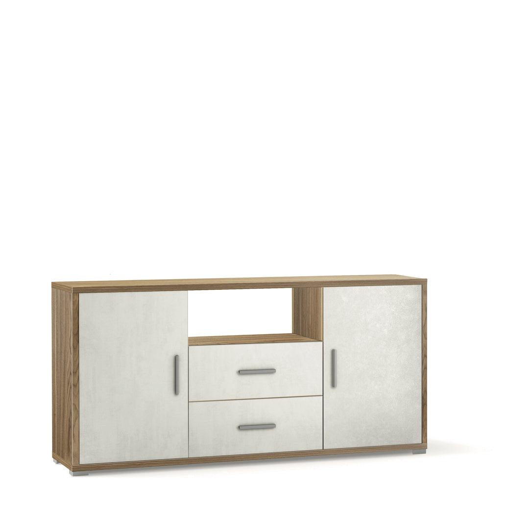 "Twinfit" 2-door, 2-drawer wooden entrance sideboard, 174x41 cm, 82 cm high