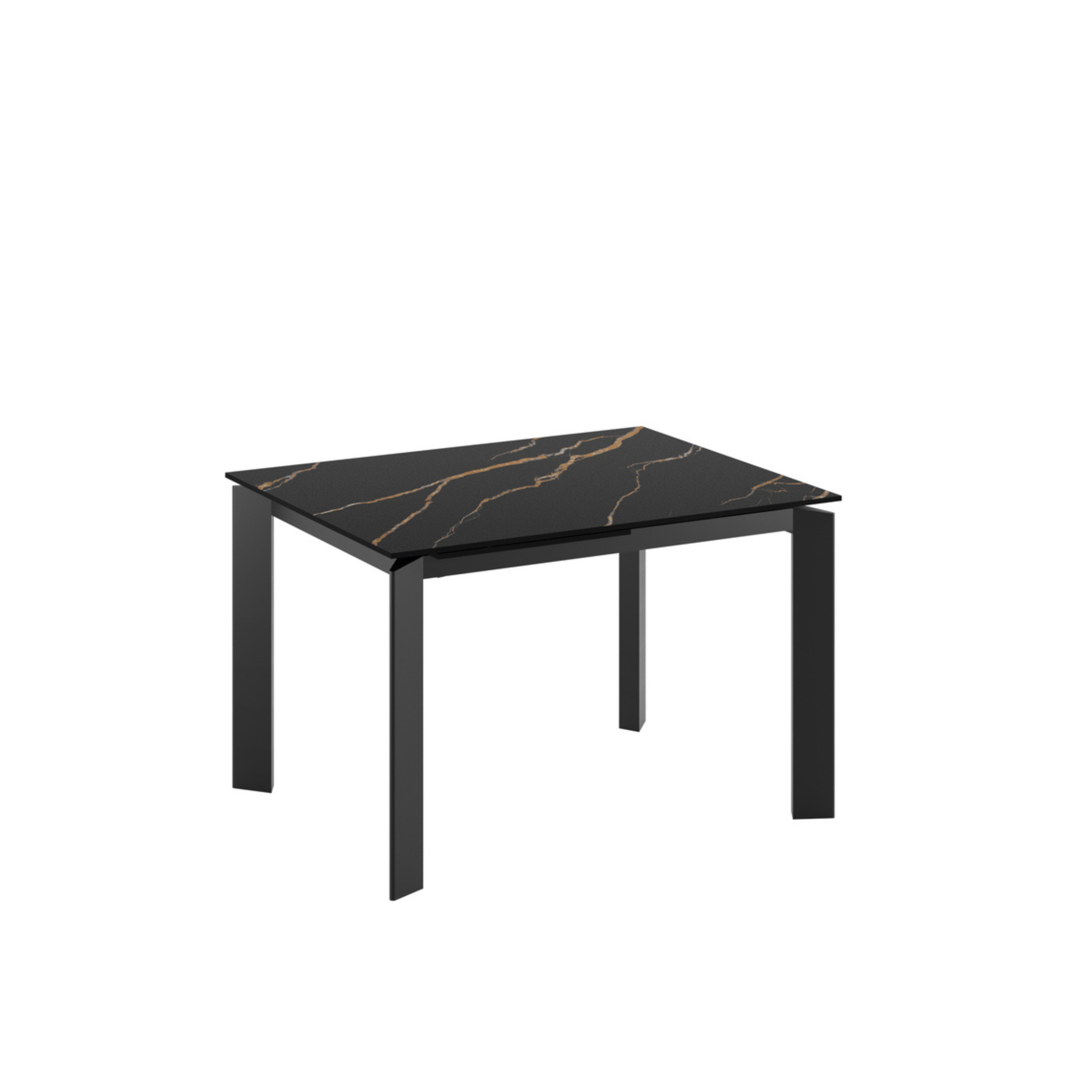 Tavolo elegante allungabile in ceramica "Digits" 8 posti cm 120/170x80 75h