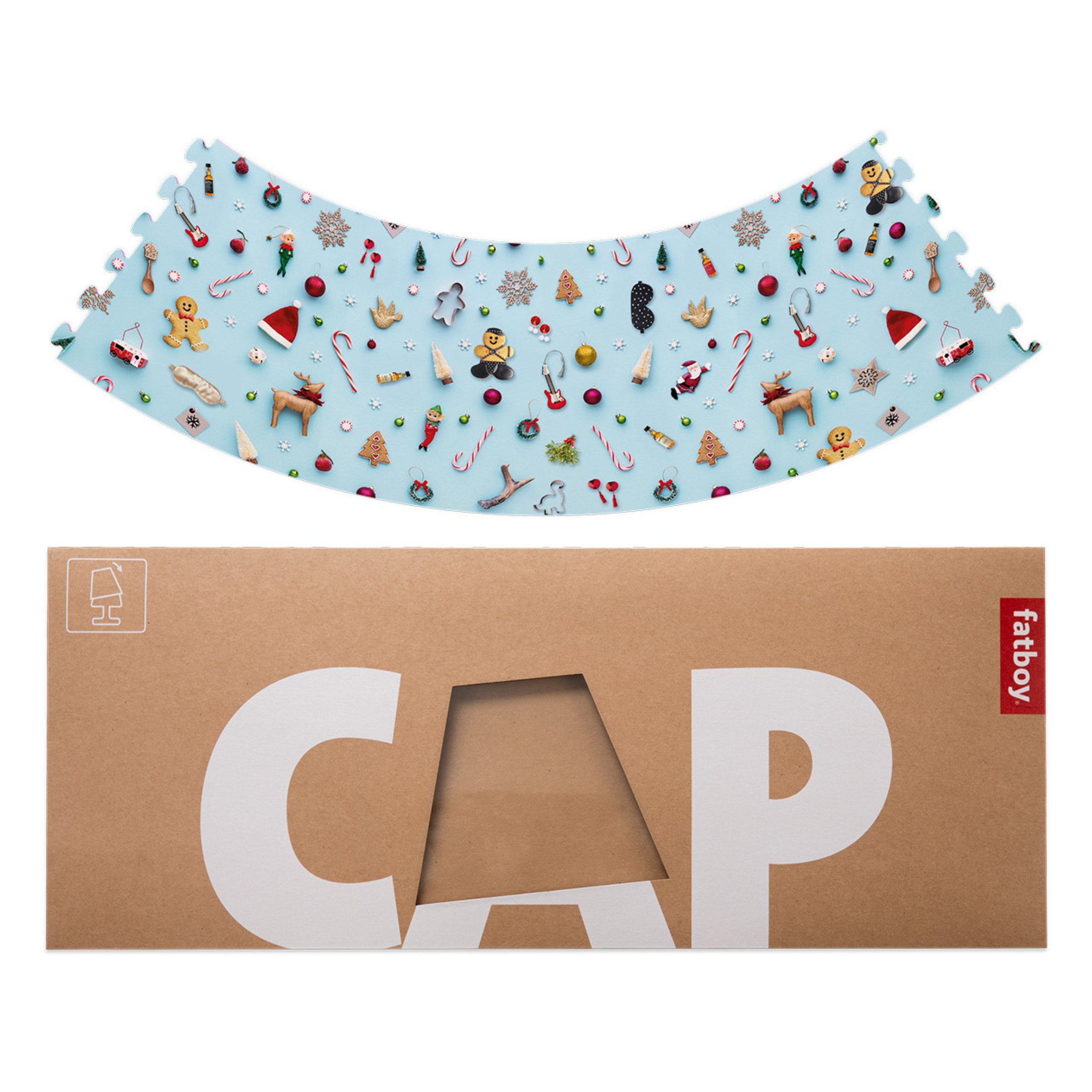 "Cooper Cappie" lampshade in opaque PP, 34x14 cm