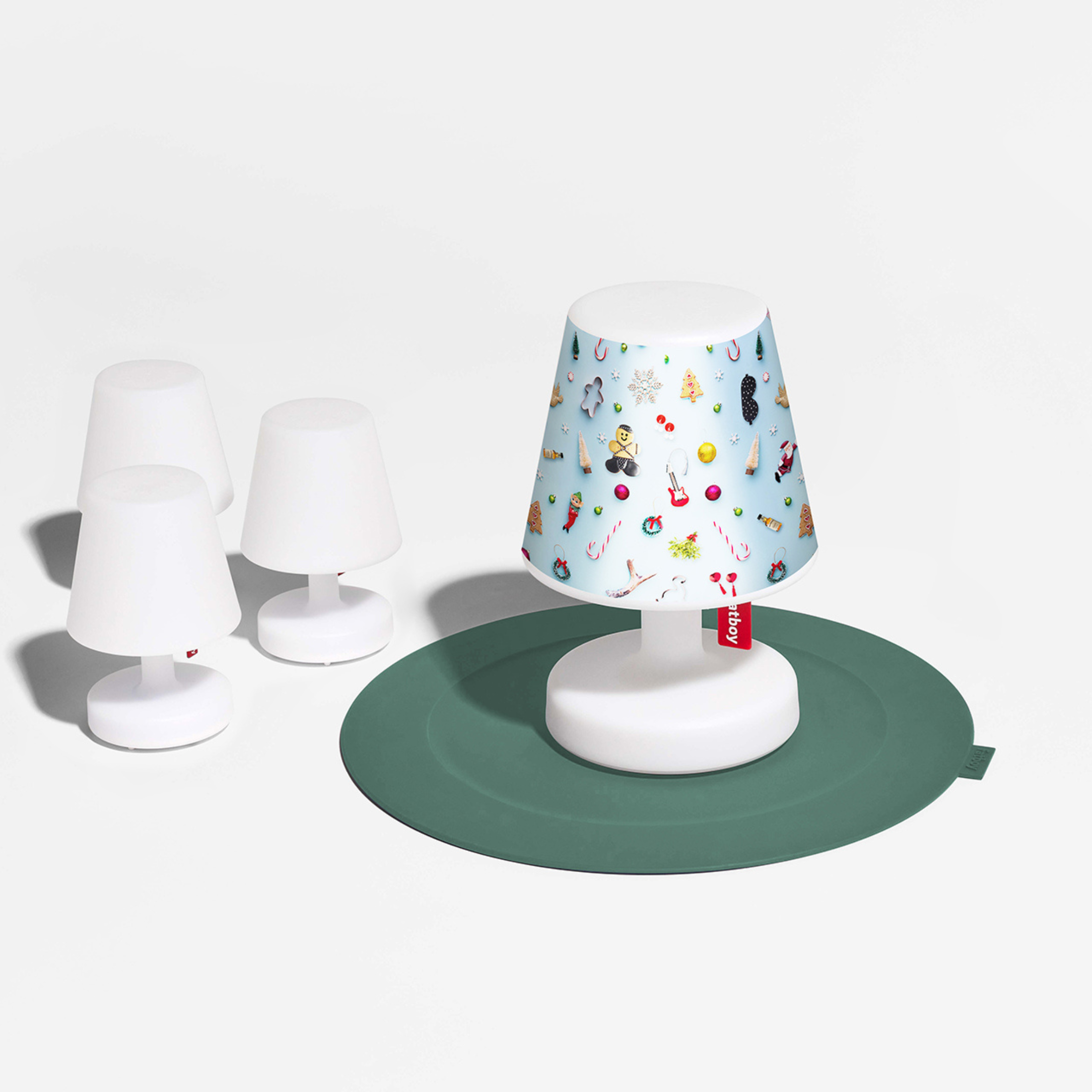 "Cooper Cappie" lampshade in opaque PP, 34x14 cm